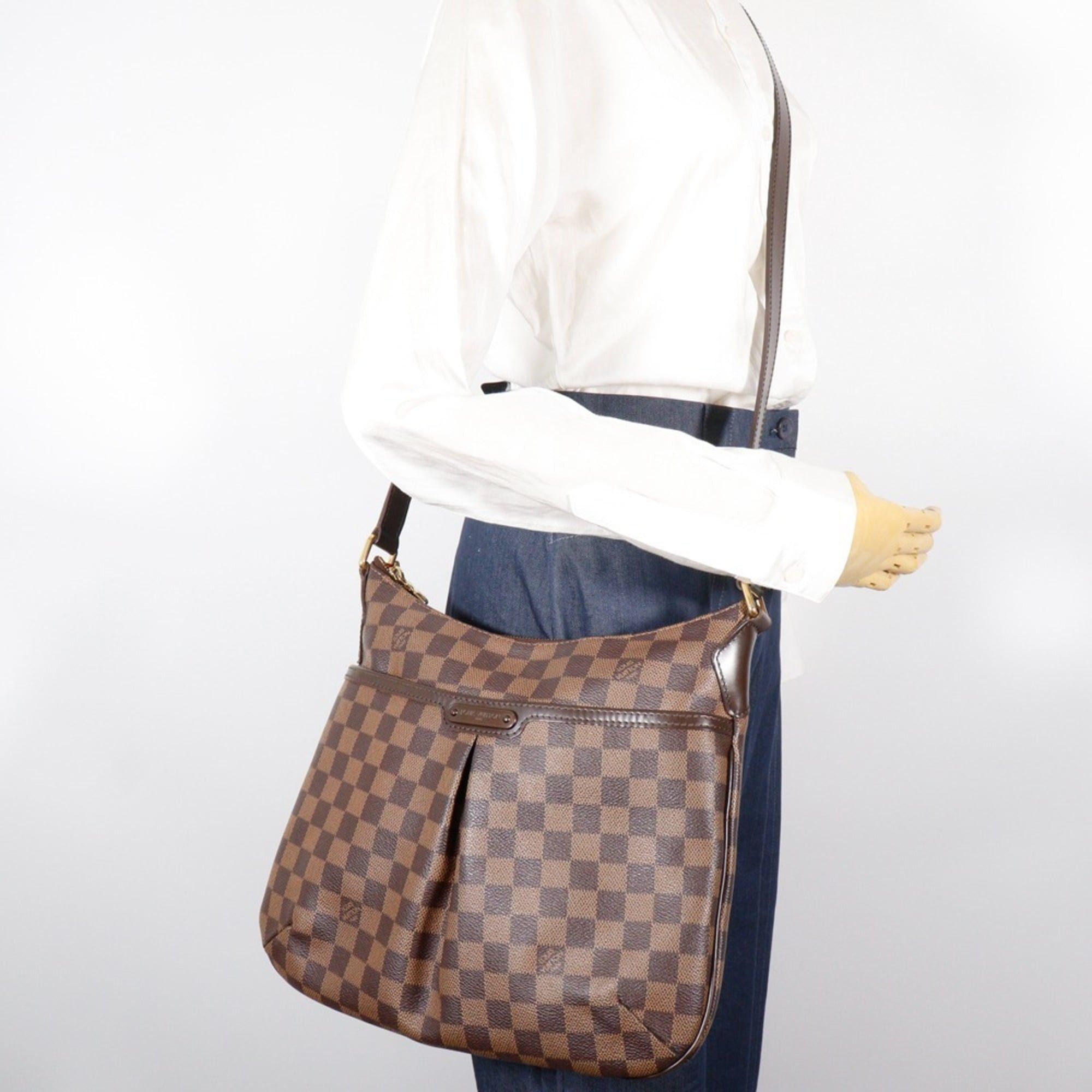Louis Vuitton Louis Vuitton Bloomsbury PM Shoulder Bag N42251 Damier Canvas 2011 Brown DU4171 A5 Women's Size ONE SIZE - 14 Thumbnail