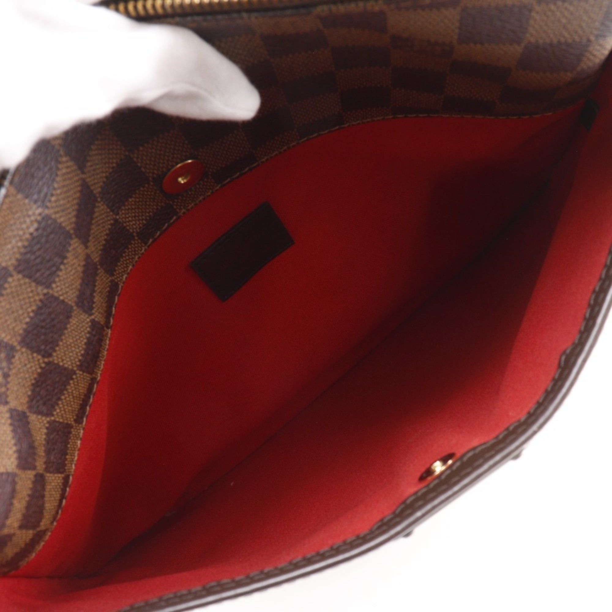 Louis Vuitton Louis Vuitton Bloomsbury PM Shoulder Bag N42251 Damier Canvas 2011 Brown DU4171 A5 Women's Size ONE SIZE - 8 Thumbnail