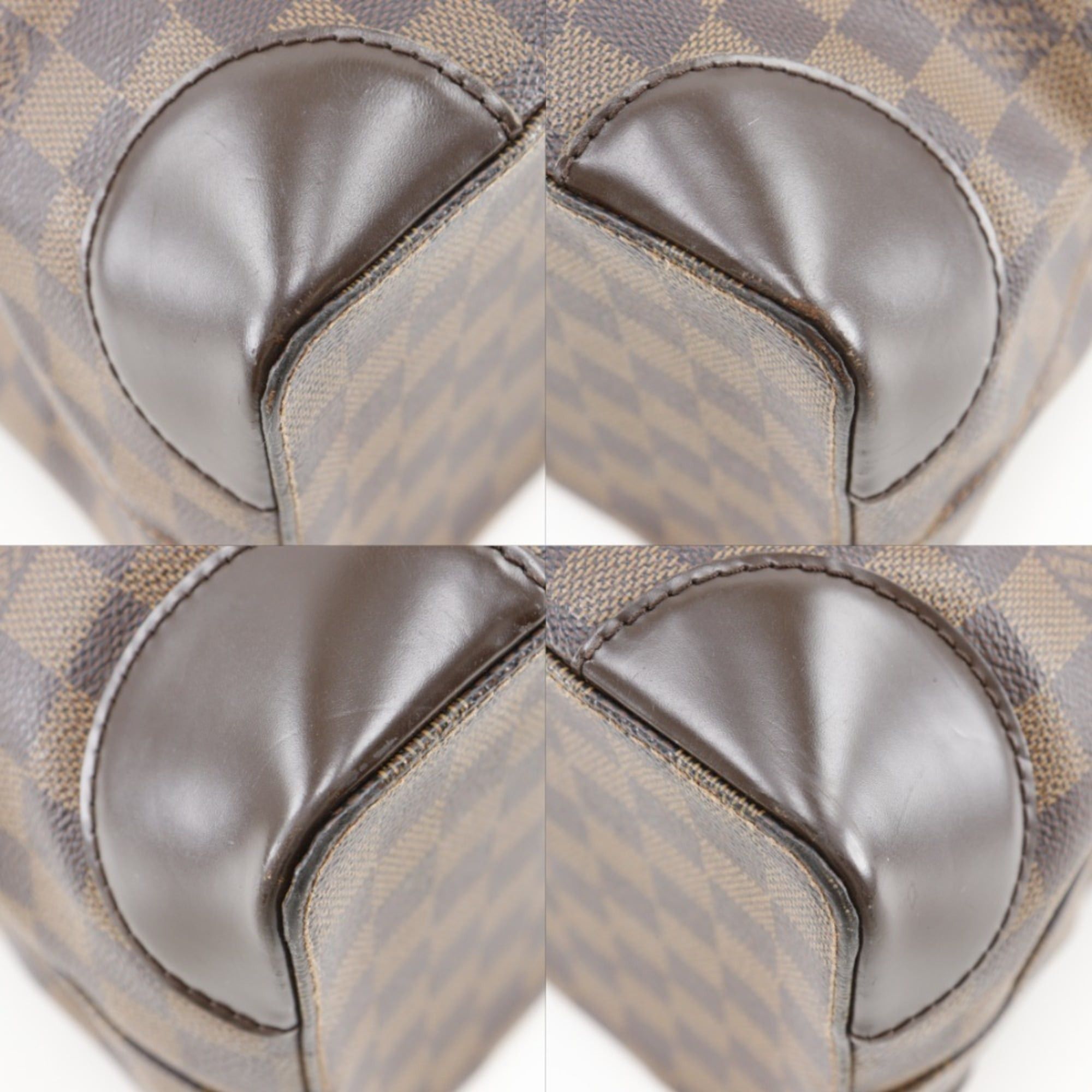 Louis Vuitton Louis Vuitton Hampstead MM Tote Bag N51204 Damier Canvas 2011 Brown CA0191 A4 Open Women's Size ONE SIZE - 4 Thumbnail