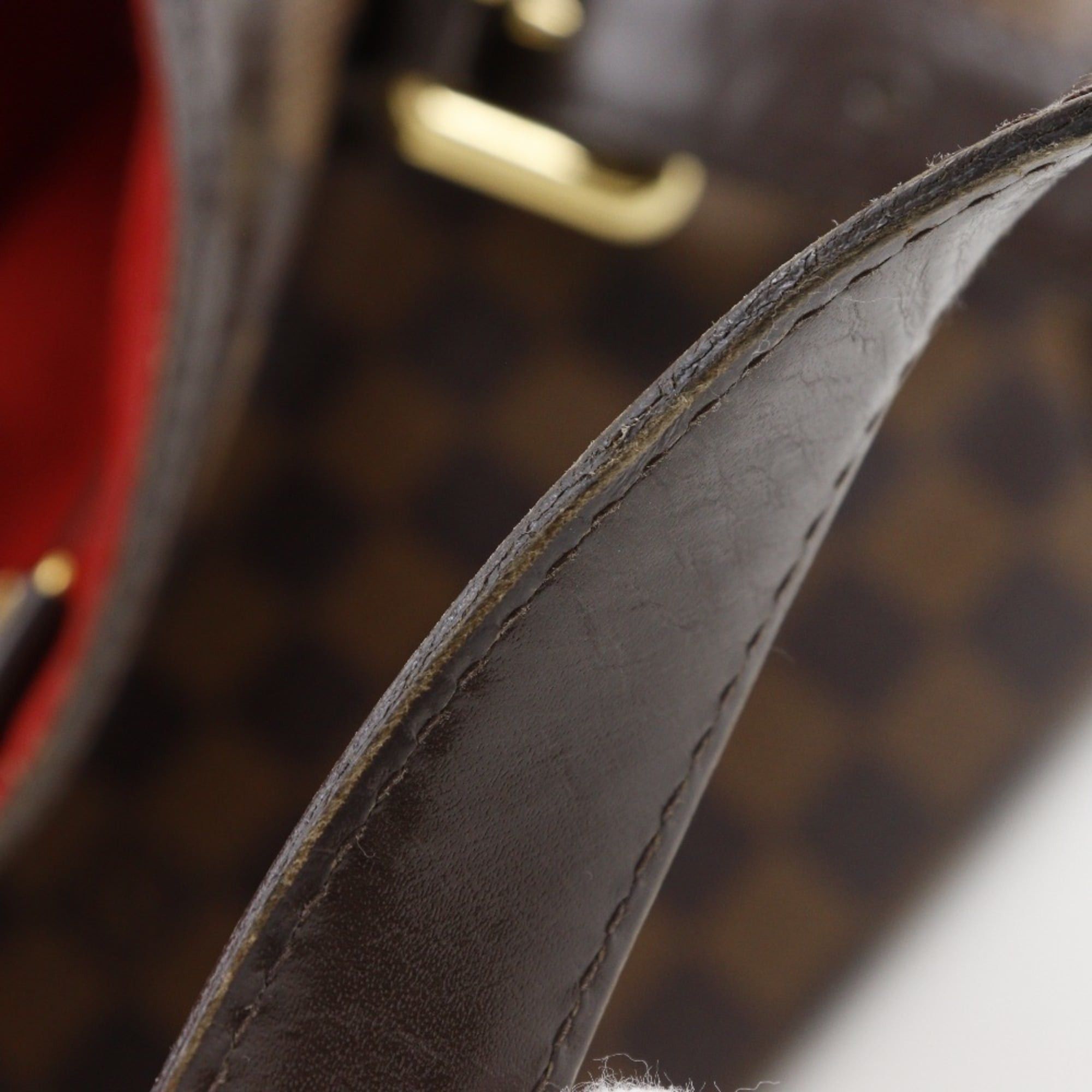 Louis Vuitton Louis Vuitton Hampstead MM Tote Bag N51204 Damier Canvas 2011 Brown CA0191 A4 Open Women's Size ONE SIZE - 13 Thumbnail