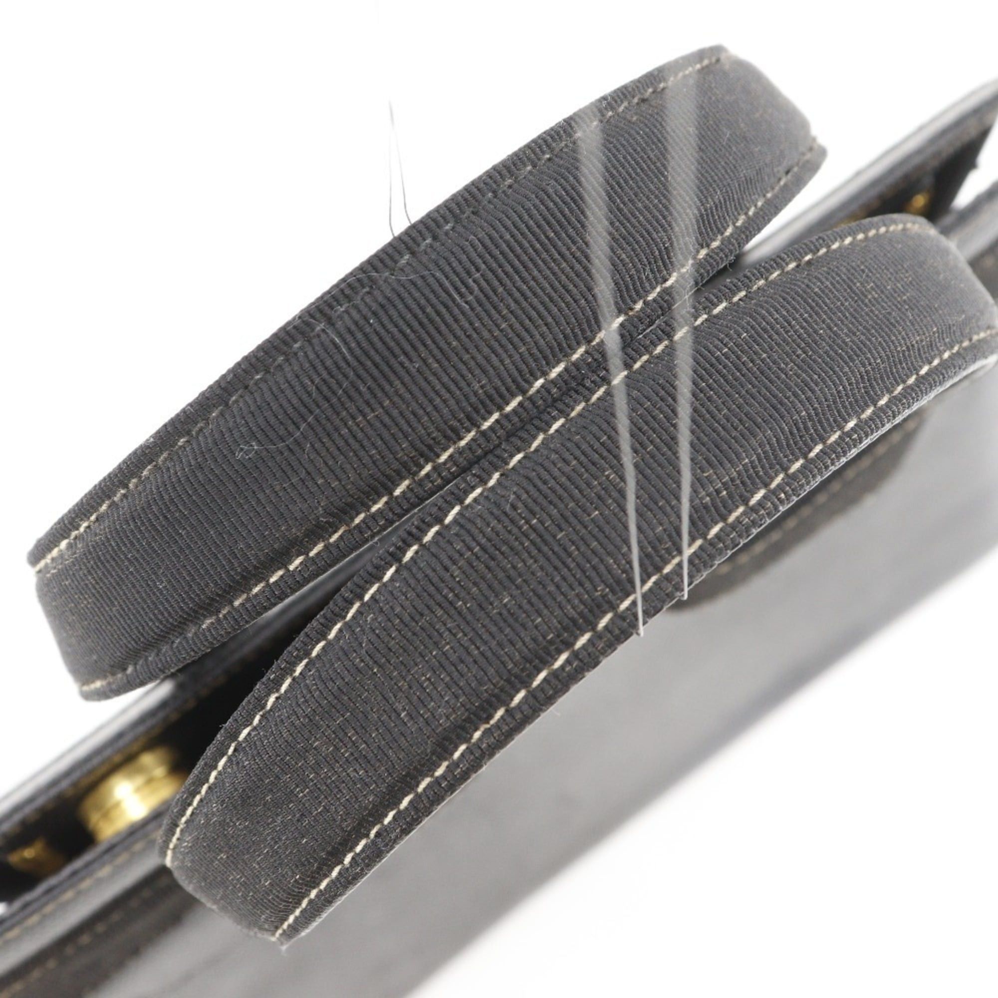 Salvatore Ferragamo Salvatore Ferragamo Vara Ribbon Handbag BA214178, Embossed Leather, Black, Magnetic closure, Women's Size ONE SIZE - 5 Thumbnail