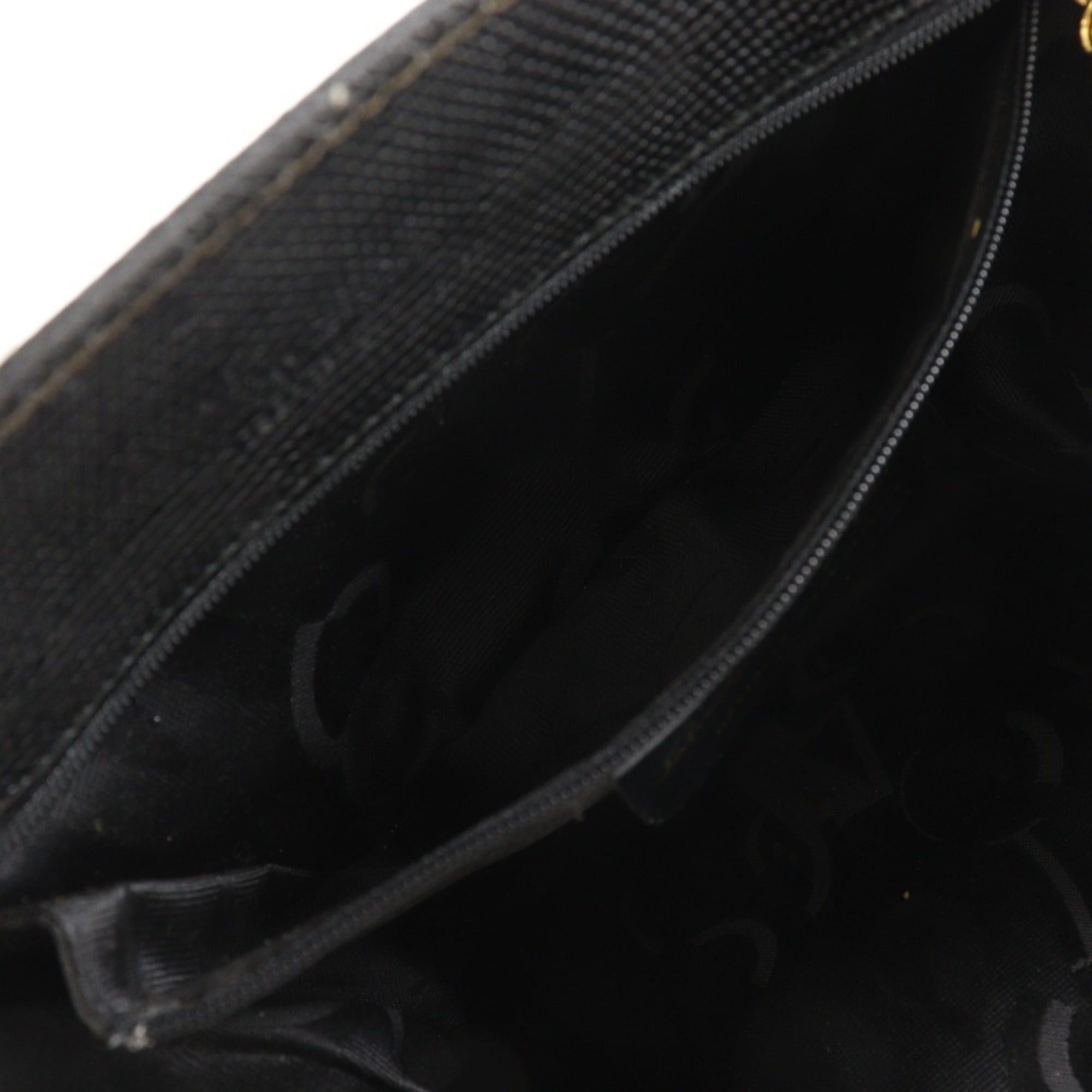 Salvatore Ferragamo Salvatore Ferragamo Vara Ribbon Handbag BA214178, Embossed Leather, Black, Magnetic closure, Women's Size ONE SIZE - 7 Thumbnail