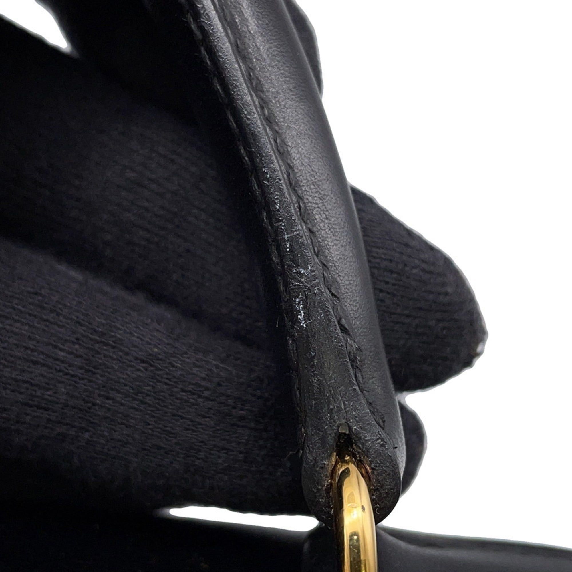 Hermès Kelly 28 handbag, exterior stitching, black box calf leather, A stamp, 2-way shoulder bag, black, Kelly, women's, HERMES