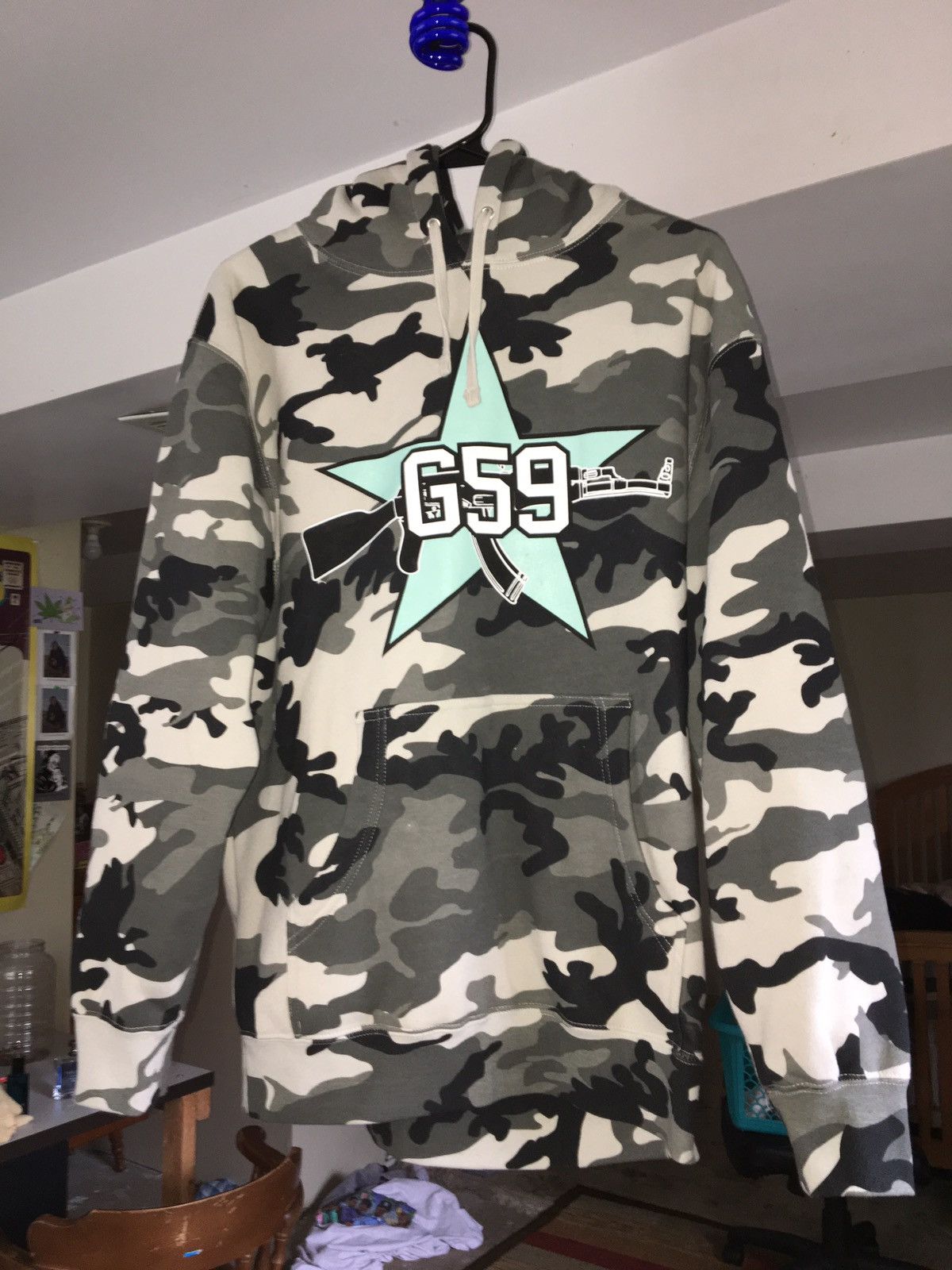 $uicideboy$ GREY ARMY FACTION HOODIE - (SNOW CAMO) offers