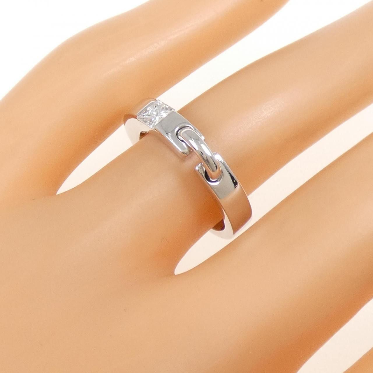 Other Chaumet Chaumet Liens Simple Motif Au750 Diamond Ring Size 9 Precious Metal Ring DUTY FREE for USA Size ONE SIZE - 5 Thumbnail