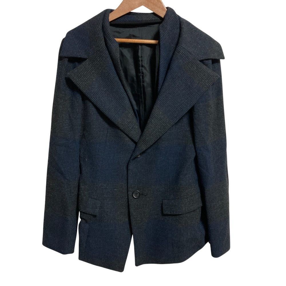 Other Yoji Yamamoto Yohji Yamamoto Check Wool Setup Textile Suits FX-J30-118/FX-S09-118 DUTY FREE for USA Size ONE SIZE - 3 Thumbnail