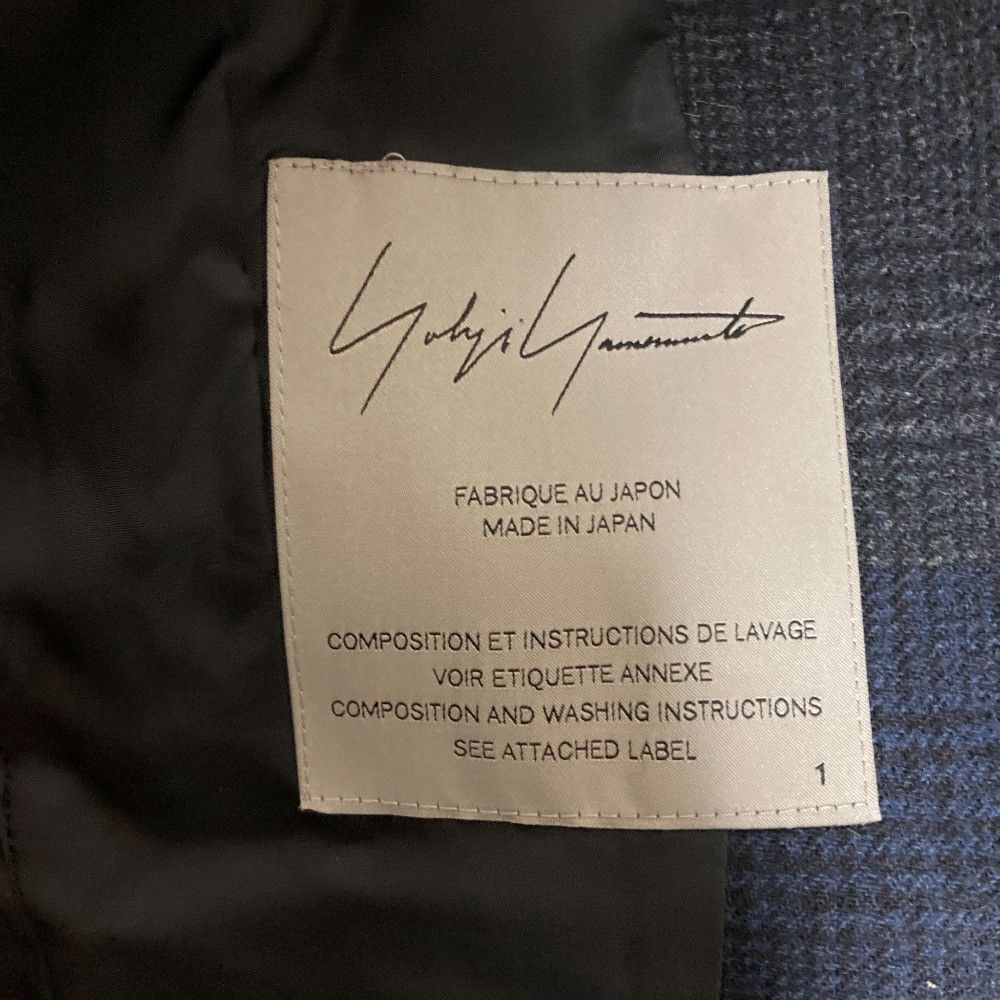 Other Yoji Yamamoto Yohji Yamamoto Check Wool Setup Textile Suits FX-J30-118/FX-S09-118 DUTY FREE for USA Size ONE SIZE - 13 Thumbnail