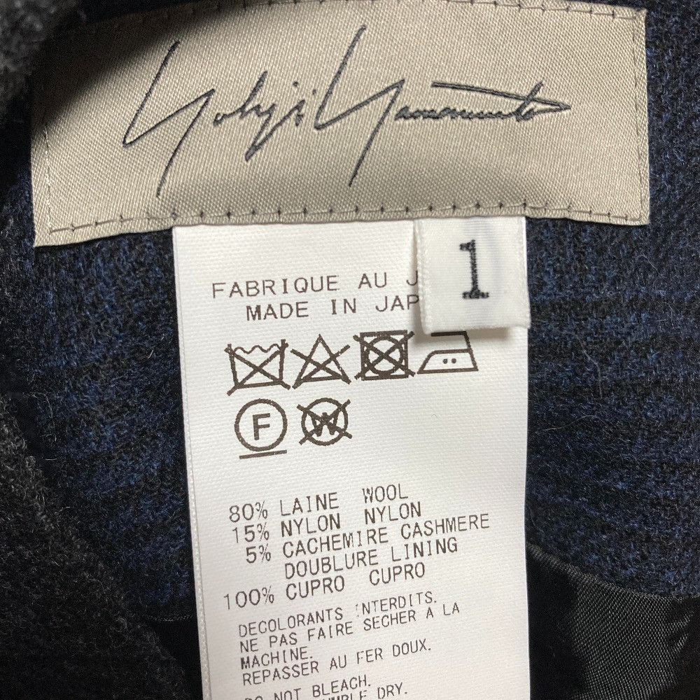 Other Yoji Yamamoto Yohji Yamamoto Check Wool Setup Textile Suits FX-J30-118/FX-S09-118 DUTY FREE for USA Size ONE SIZE - 16 Thumbnail