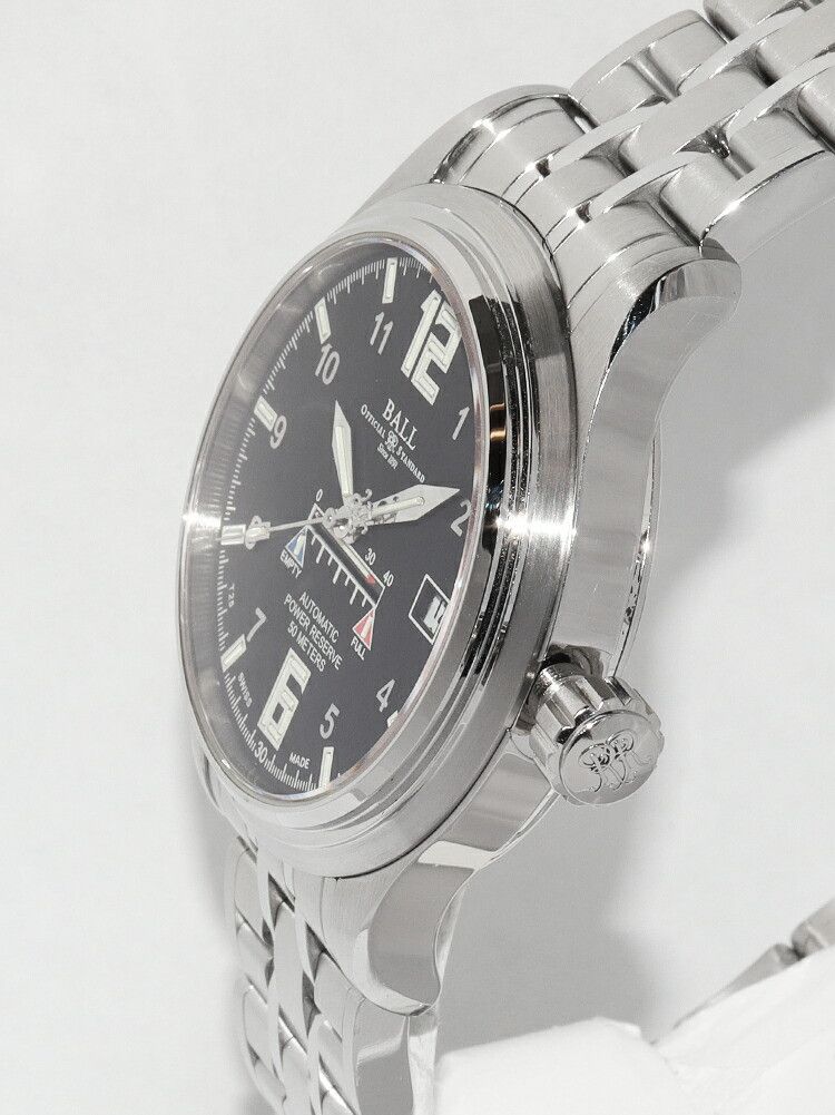 Other BALL BALL WATCH Trainmaster Stainless Steel Watch Metal Automatic NM1056D-SAJ-BK DUTY FREE for USA Size ONE SIZE - 4 Thumbnail
