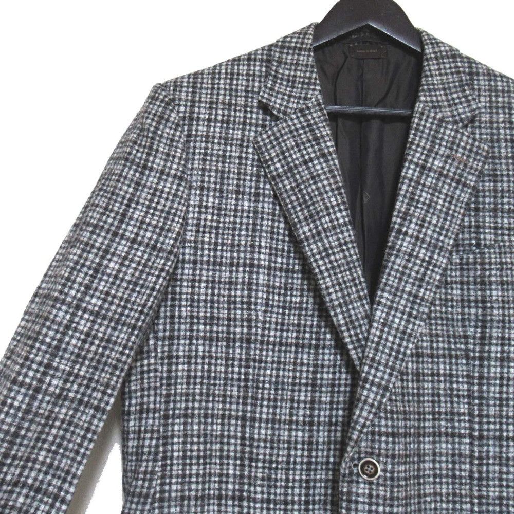 Other Zegna Ermenegildo Zegna COUTURE Alpaca Check Tailored Jacket Textile Outerwear DUTY FREE for USA Size ONE SIZE - 3 Thumbnail