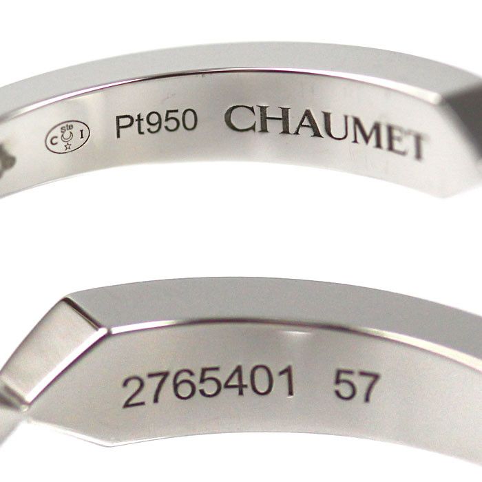 Other Chaumet Chaumet Trionphe de Chaumet Pt950 Platinum Ring Size 17 Precious Metal Ring 08279 DUTY FREE for USA Size ONE SIZE - 5 Thumbnail