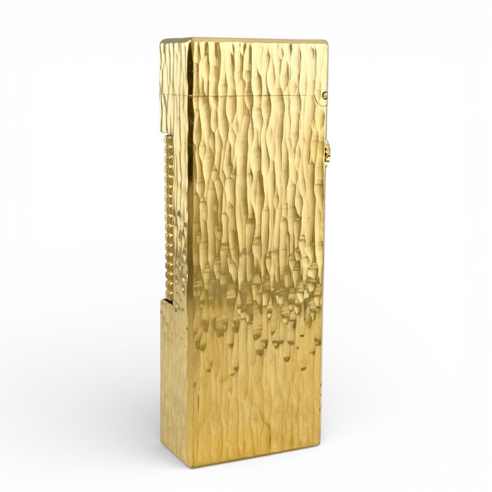 Other Dunhill Dunhill All-Over Textured Lighter Metal Lighter DUTY FREE for USA Size ONE SIZE - 3 Thumbnail