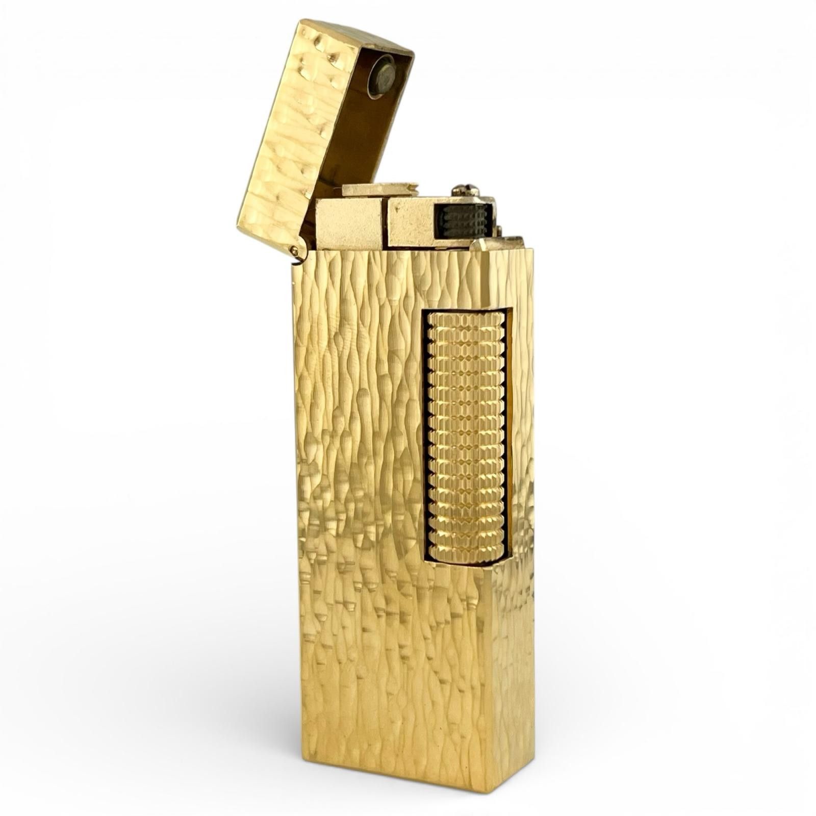 Other Dunhill Dunhill All-Over Textured Lighter Metal Lighter DUTY FREE for USA Size ONE SIZE - 5 Thumbnail