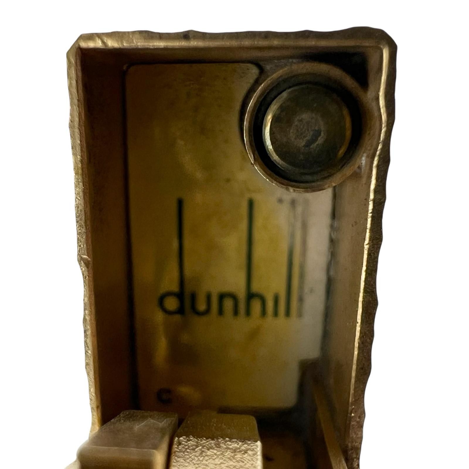 Other Dunhill Dunhill All-Over Textured Lighter Metal Lighter DUTY FREE for USA Size ONE SIZE - 7 Thumbnail