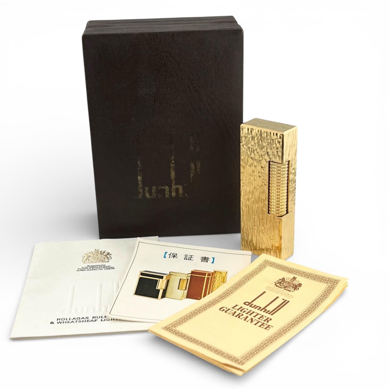 Other Dunhill Dunhill All-Over Textured Lighter Metal Lighter DUTY FREE for USA Size ONE SIZE - 2 Thumbnail