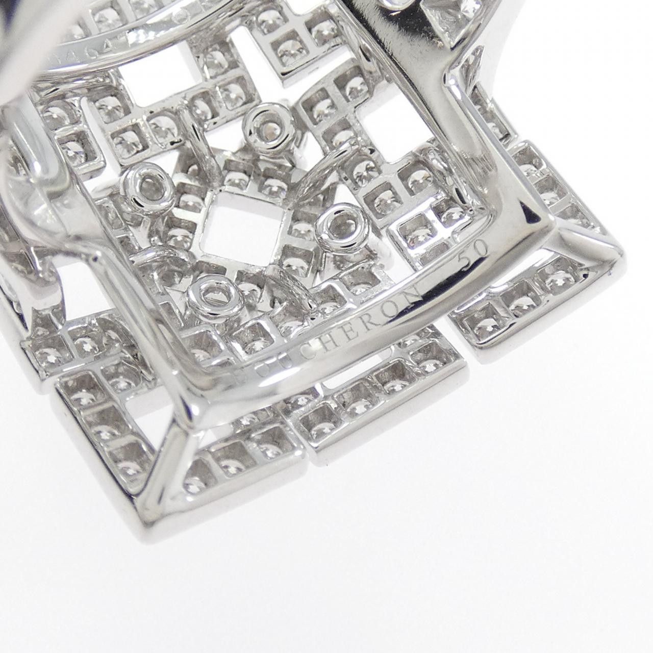 Other Boucheron Boucheron Quatre Au750 White Gold Diamond Ring Size 10 Precious Metal Ring DUTY FREE for USA Size ONE SIZE - 4 Thumbnail