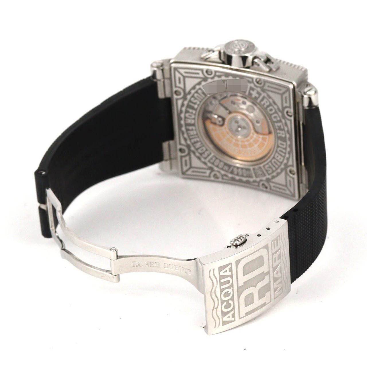 Other Roger Dubuis Roger Dubuis AquaMare Stainless Steel Watch Metal Automatic GA41.14.9.3.53 DUTY FREE for USA Size ONE SIZE - 7 Thumbnail
