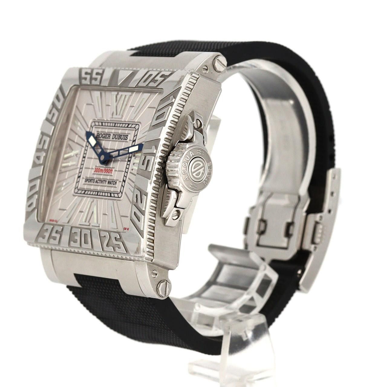 Other Roger Dubuis Roger Dubuis AquaMare Stainless Steel Watch Metal Automatic GA41.14.9.3.53 DUTY FREE for USA Size ONE SIZE - 2 Thumbnail