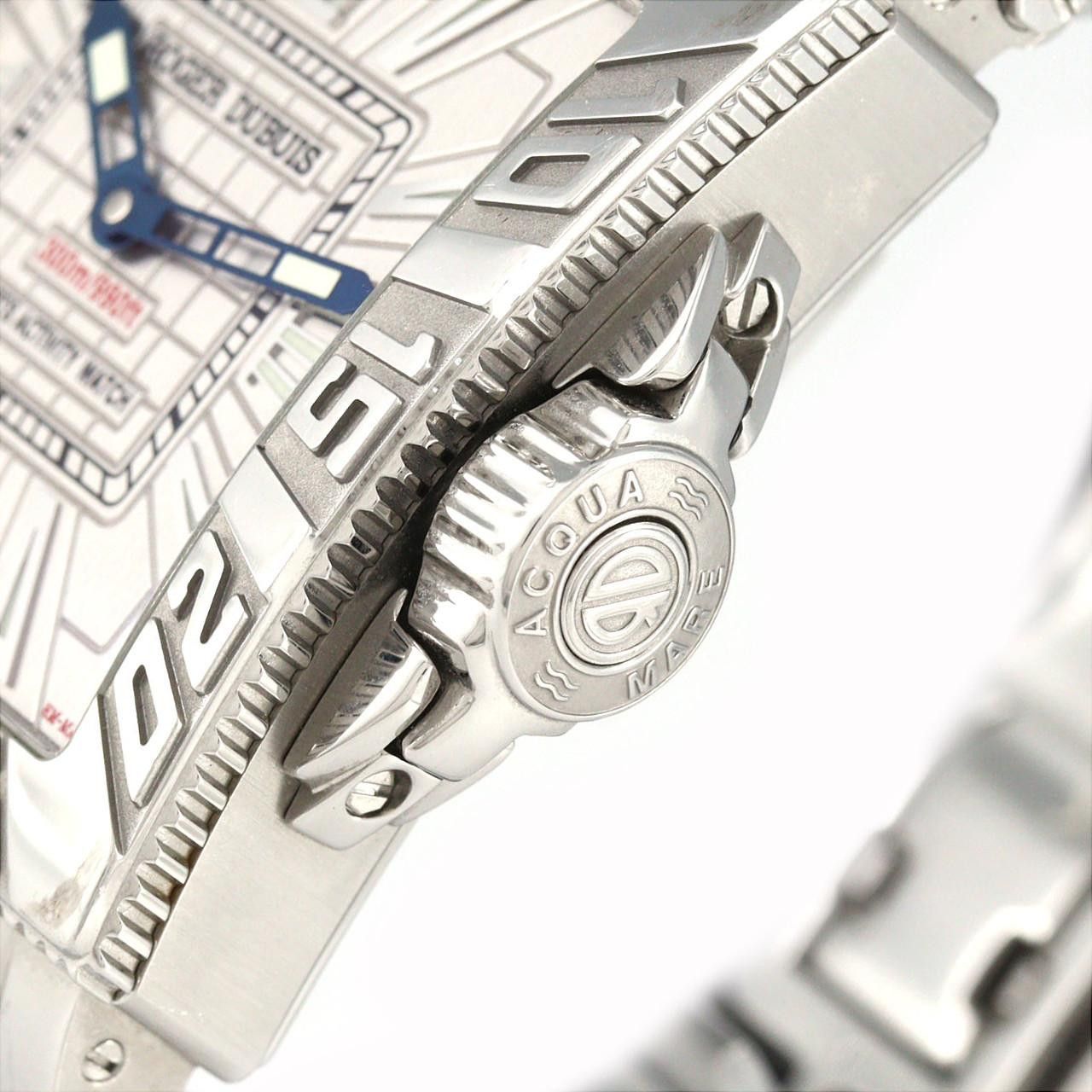 Other Roger Dubuis Roger Dubuis AquaMare Stainless Steel Watch Metal Automatic GA41.14.9.3.53 DUTY FREE for USA Size ONE SIZE - 3 Thumbnail