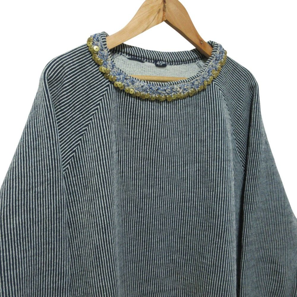 Other 45 45R Hickory Urake Crochet Tunic Textile Tops 70150014 DUTY FREE for USA Size ONE SIZE - 4 Thumbnail