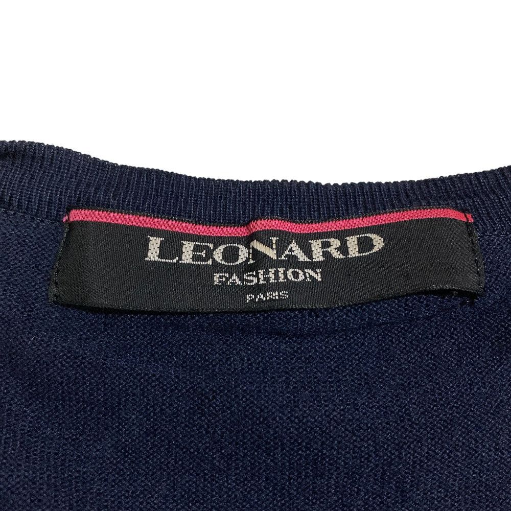 Other Leonard Leonard Fashion Flower Print Cashmere Rhinestone Knit Cardigan Textile Tops DUTY FREE for USA Size ONE SIZE - 5 Thumbnail
