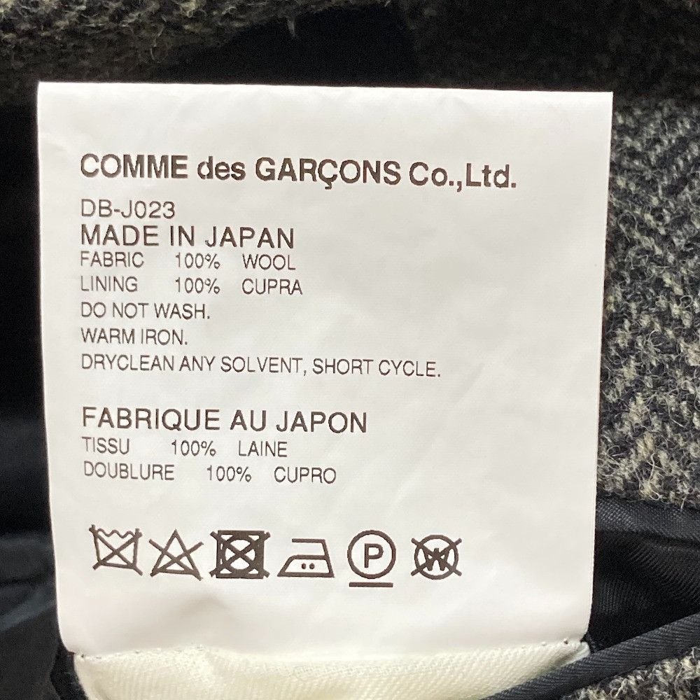 Other Comme des Garçons COMME des GARCONS HOMME DEUX Herringbone Tweed Tailored Jacket Textile Outerwear DB-J023 DUTY FREE for USA Size ONE SIZE - 6 Thumbnail