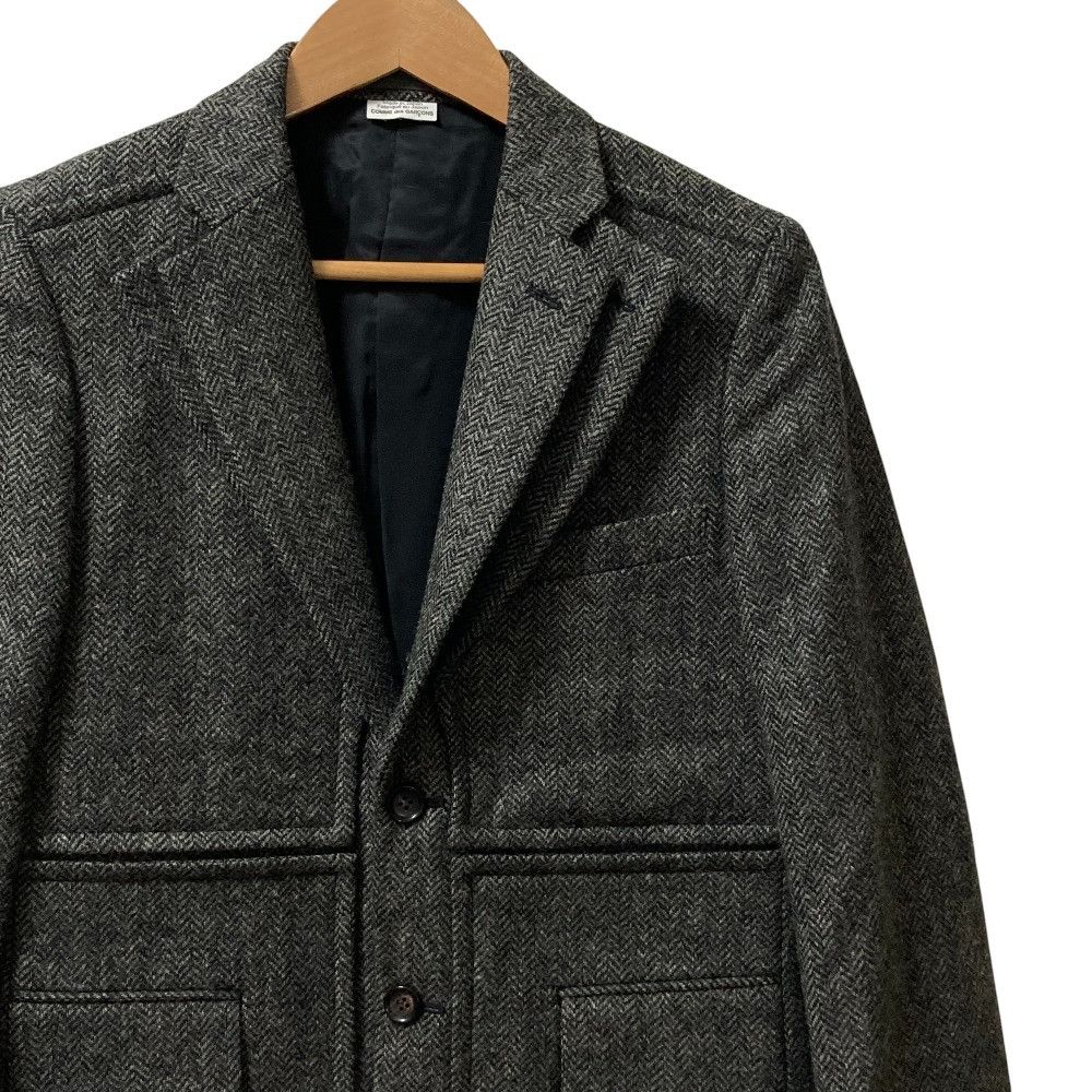 Other Comme des Garçons COMME des GARCONS HOMME DEUX Herringbone Tweed Tailored Jacket Textile Outerwear DB-J023 DUTY FREE for USA Size ONE SIZE - 2 Thumbnail