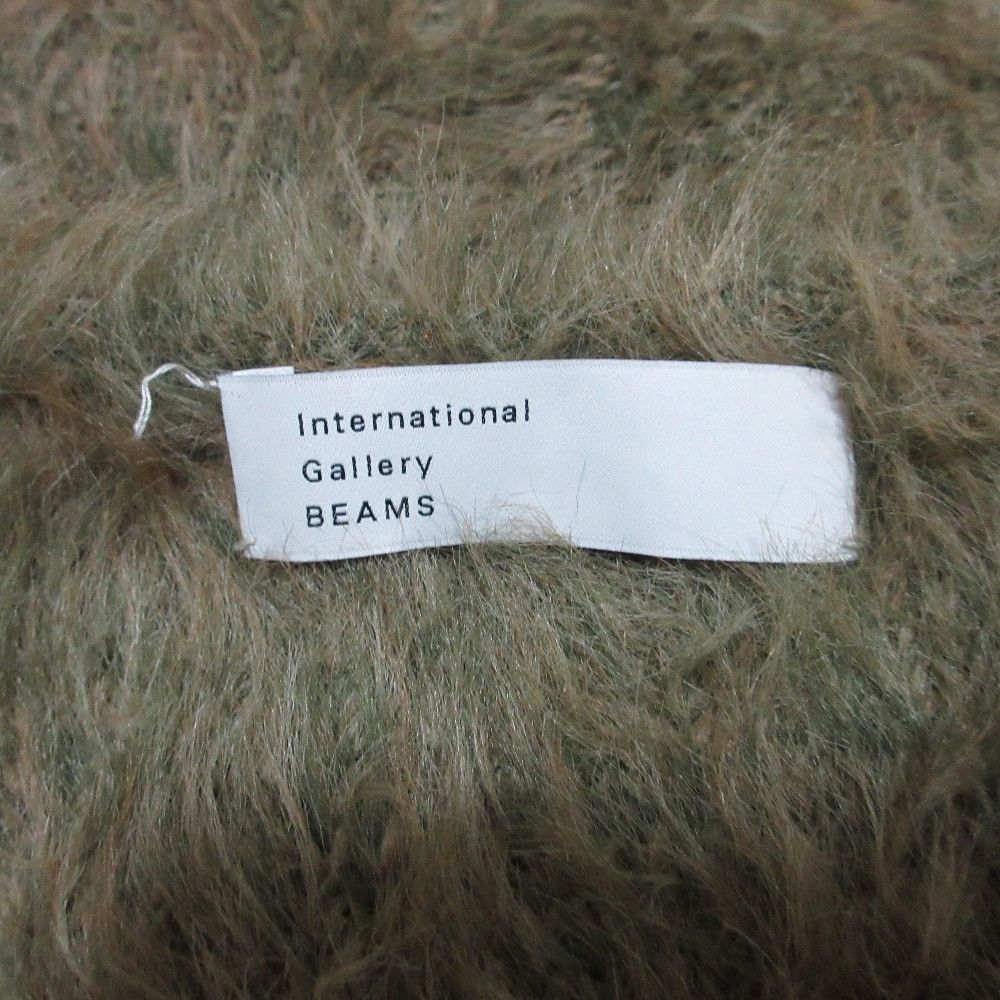 Other Beams International Gallery BEAMS IG SHAGGY Knit Cardigan Textile Tops DUTY FREE for USA Size ONE SIZE - 7 Thumbnail