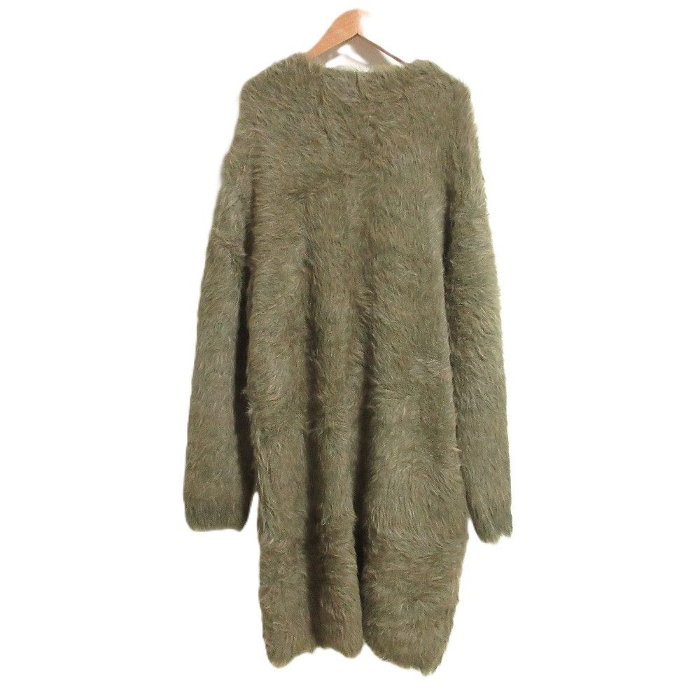 Other Beams International Gallery BEAMS IG SHAGGY Knit Cardigan Textile Tops DUTY FREE for USA Size ONE SIZE - 2 Thumbnail