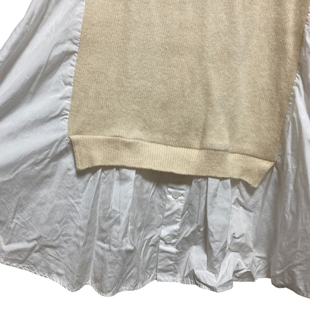 Other Yoji Yamamoto Y's Yohji Yamamoto Knit Docking Blouse Textile Tops YK-B13-809 DUTY FREE for USA Size ONE SIZE - 5 Thumbnail