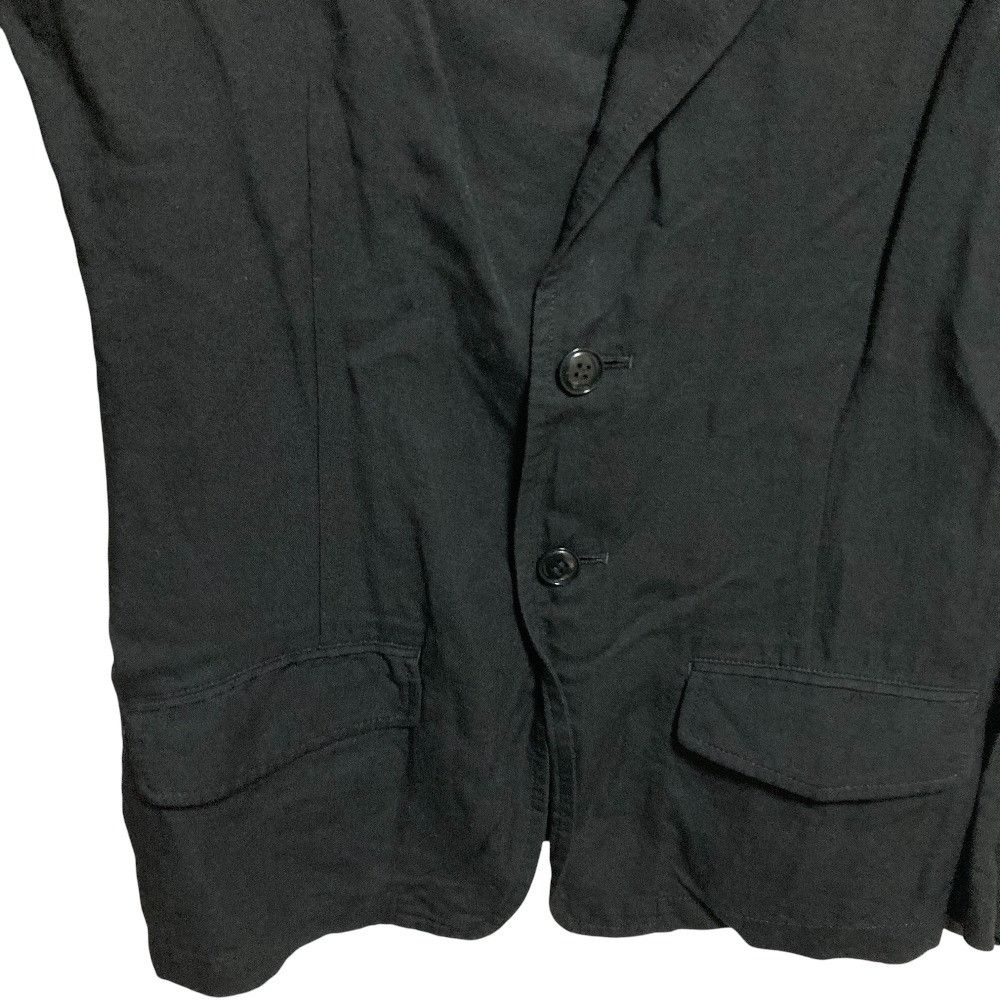Other Yoji Yamamoto Yohji Yamamoto Tencel Linen Tailored Jacket Textile Outerwear YB-J07-200 DUTY FREE for USA Size ONE SIZE - 6 Thumbnail