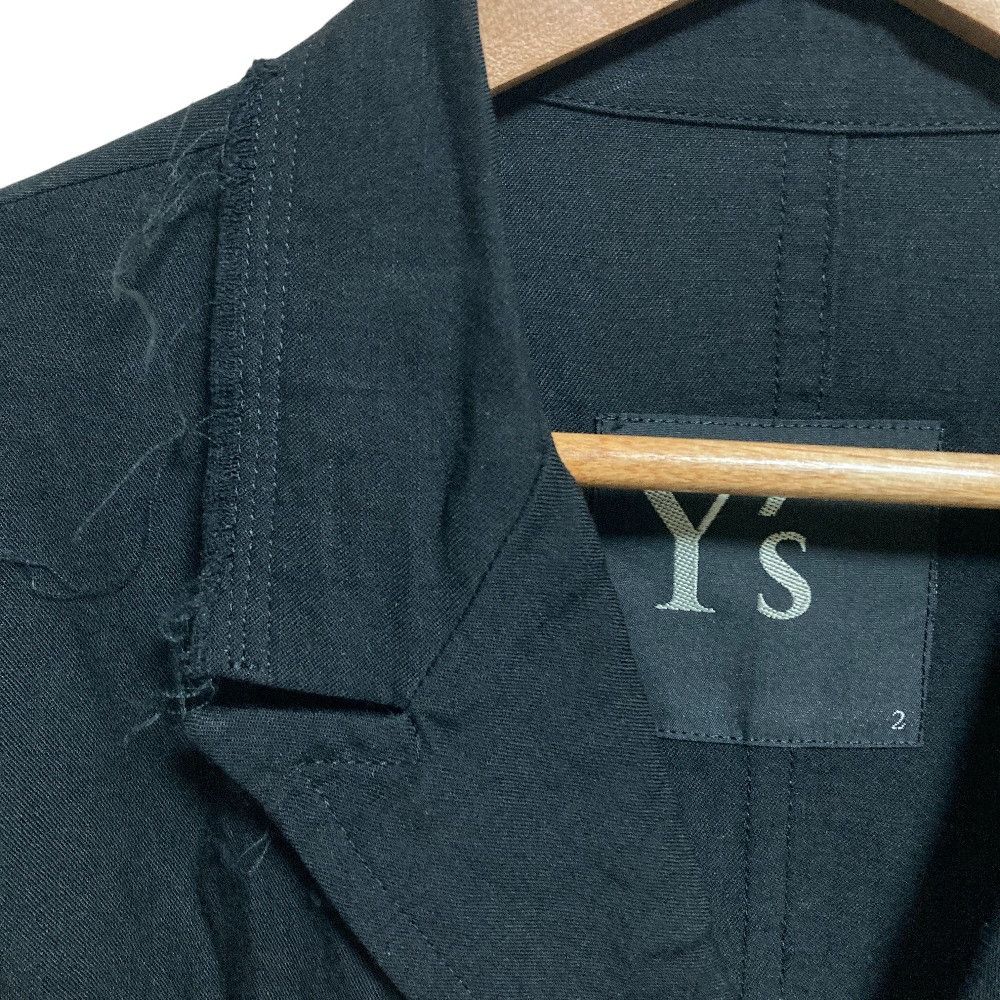 Other Yoji Yamamoto Yohji Yamamoto Tencel Linen Tailored Jacket Textile Outerwear YB-J07-200 DUTY FREE for USA Size ONE SIZE - 5 Thumbnail