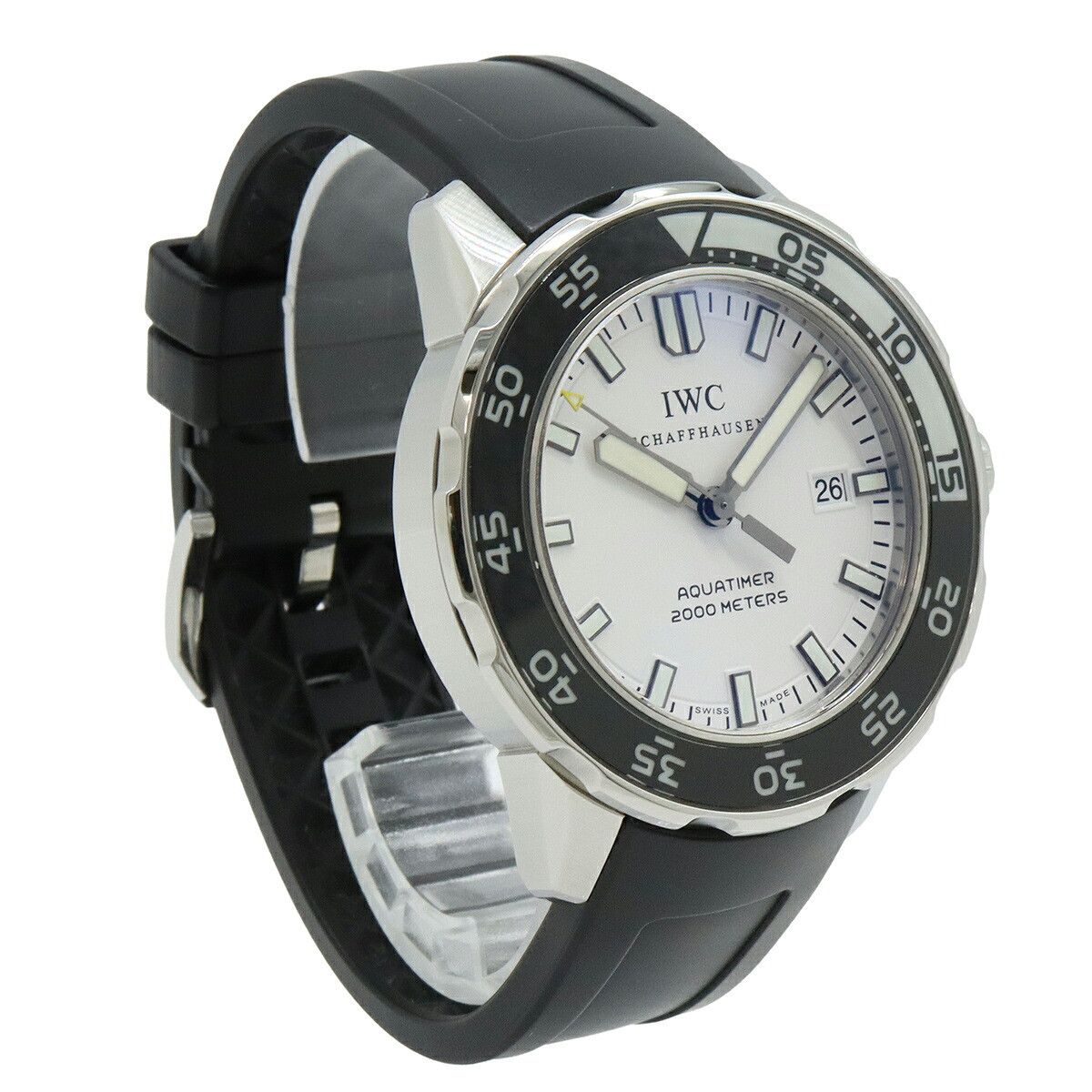 Other IWC IWC Aquatimer Stainless Steel Watch Metal Automatic IW356811 DUTY FREE for USA Size ONE SIZE - 3 Thumbnail
