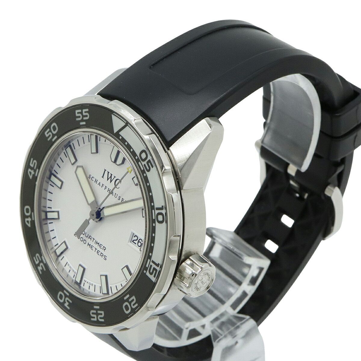 Other IWC IWC Aquatimer Stainless Steel Watch Metal Automatic IW356811 DUTY FREE for USA Size ONE SIZE - 5 Thumbnail