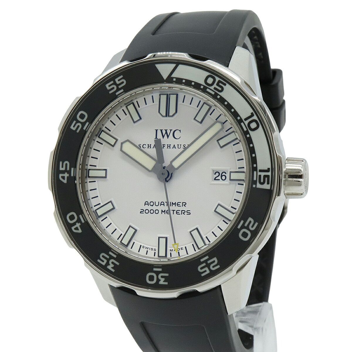 Other IWC IWC Aquatimer Stainless Steel Watch Metal Automatic IW356811 DUTY FREE for USA Size ONE SIZE - 4 Thumbnail