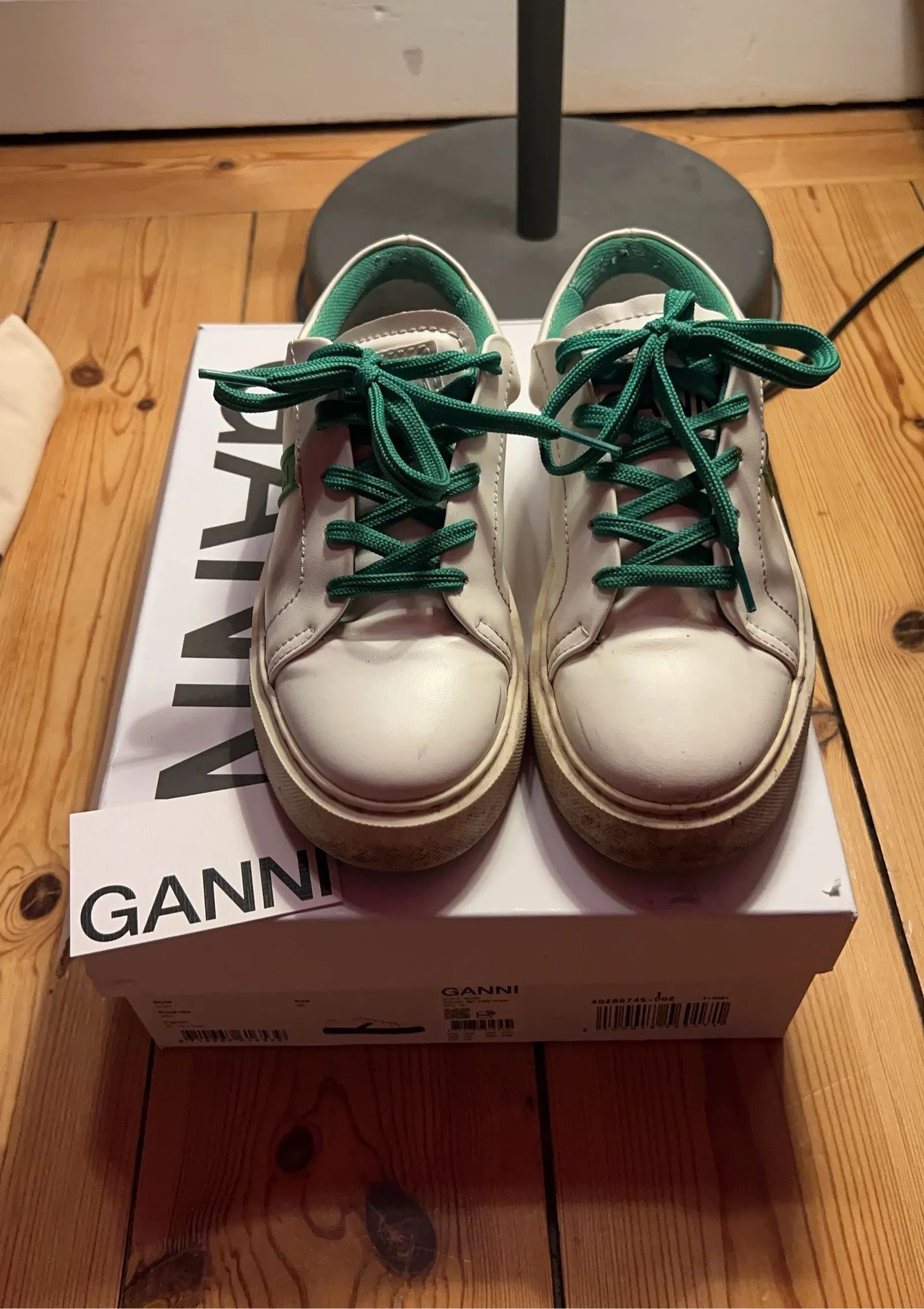Ganni Ganni Kelly Green Sneakers Size US 6 / IT 36 - 3 Thumbnail