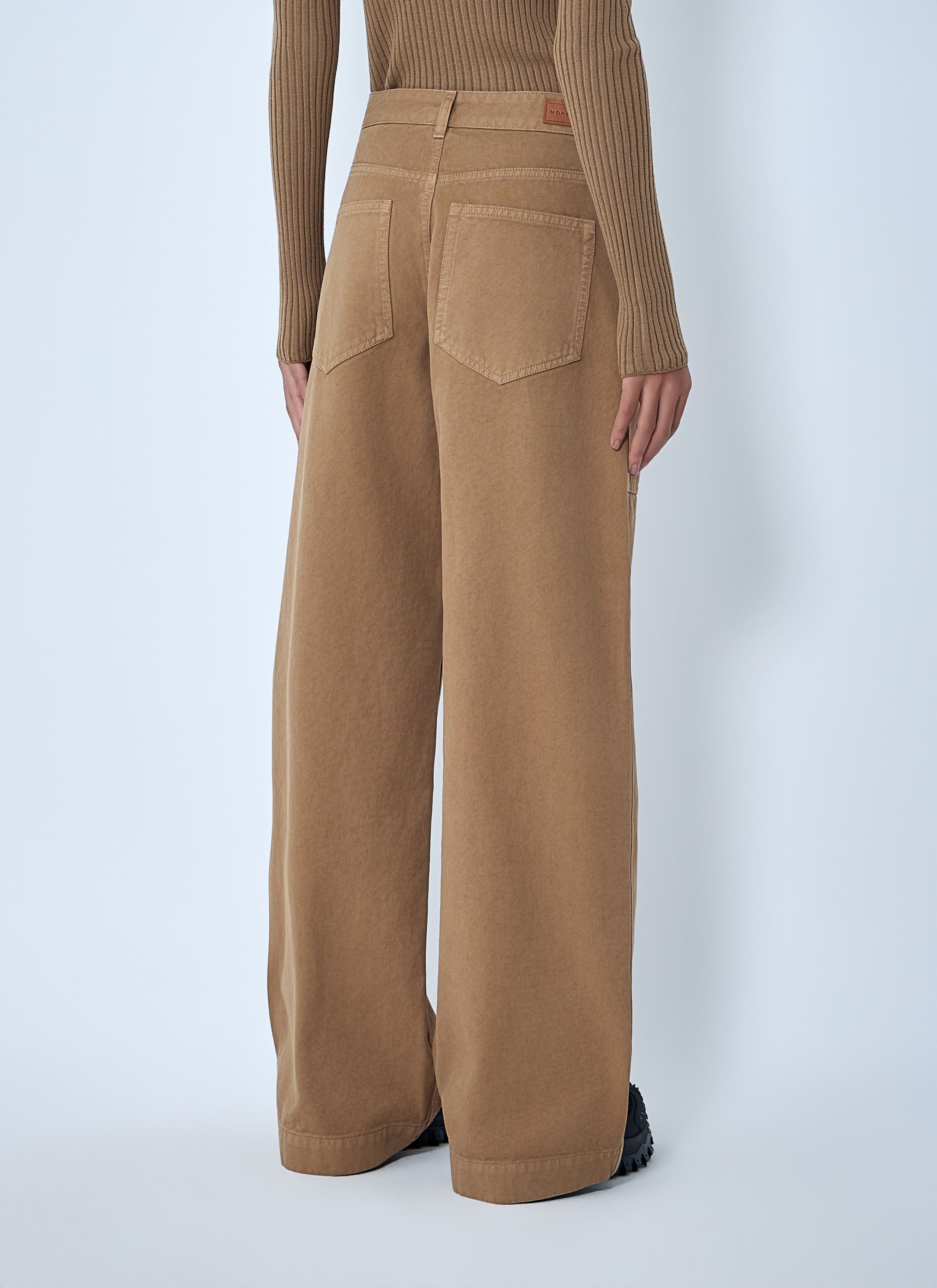 Moncler Wide-Leg Cargo Pants Size 30" / US 8 / IT 44 - 4 Thumbnail