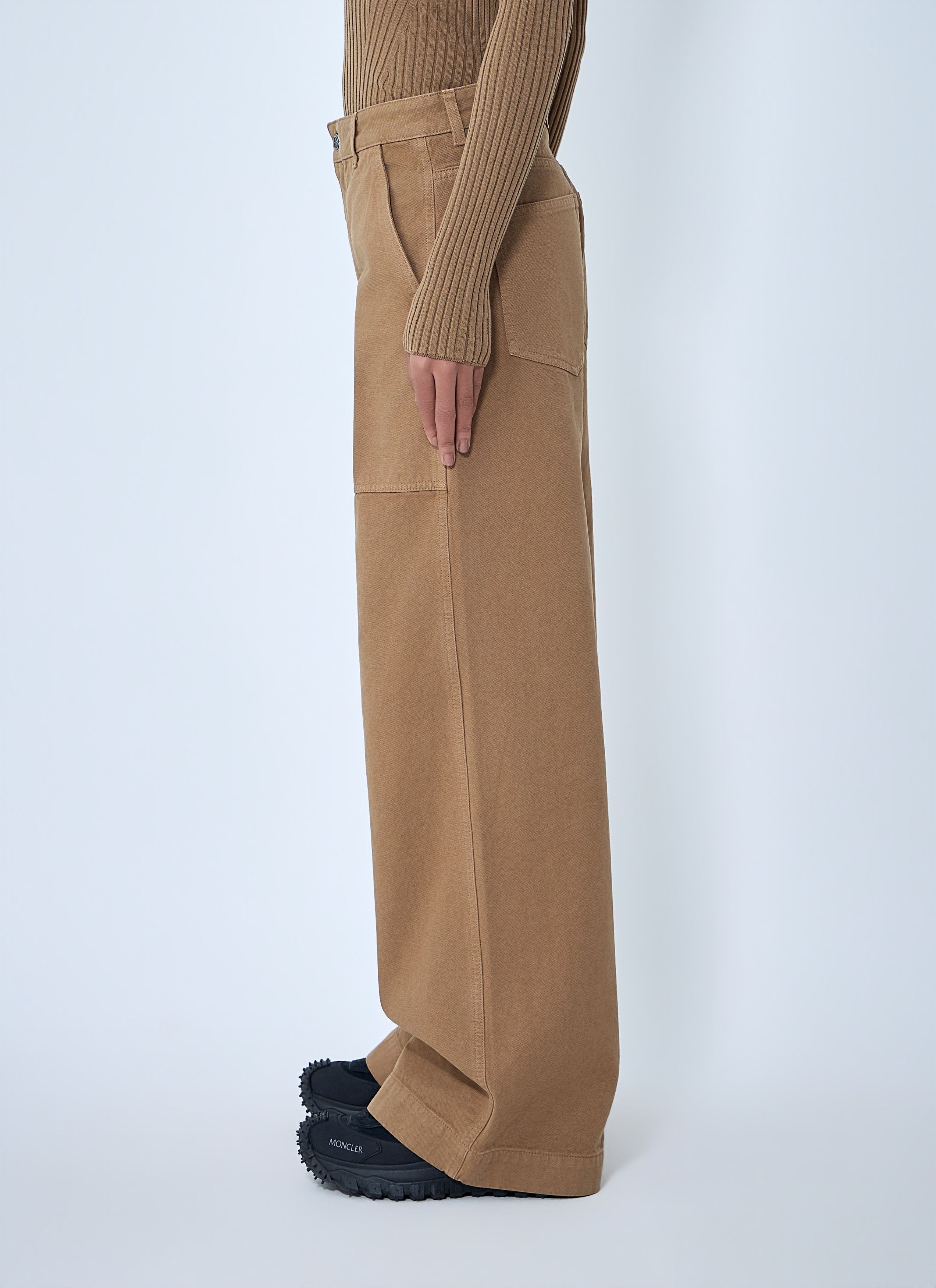 Moncler Wide-Leg Cargo Pants Size 30" / US 8 / IT 44 - 3 Thumbnail