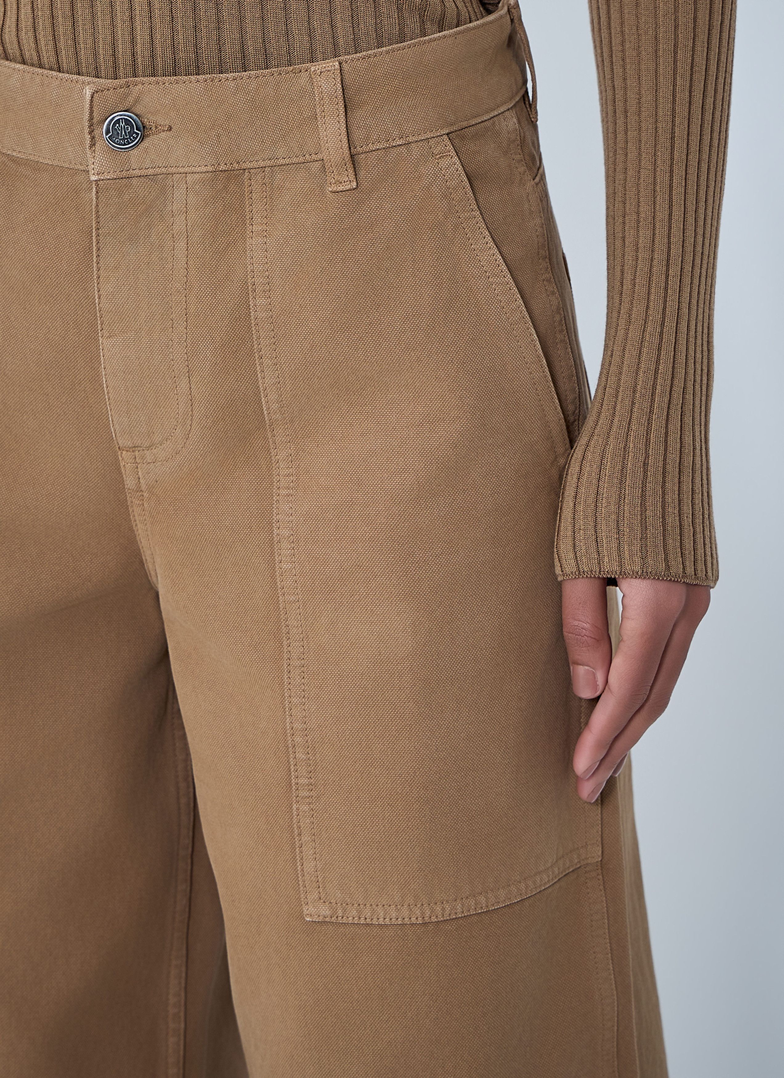 Moncler Wide-Leg Cargo Pants Size 30" / US 8 / IT 44 - 5 Thumbnail