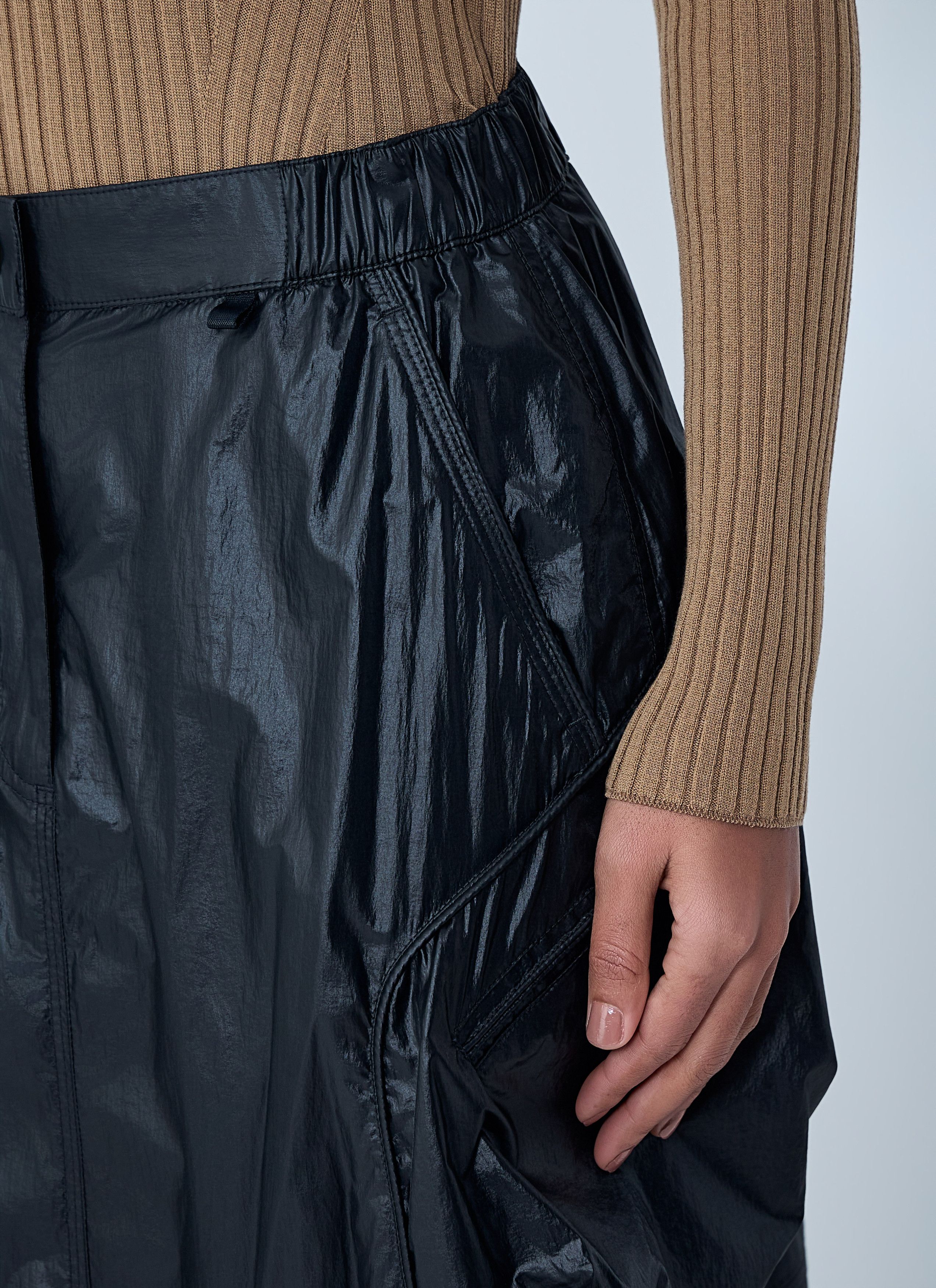 Moncler Technical Midi Skirt Size 30" / US 8 / IT 44 - 5 Thumbnail