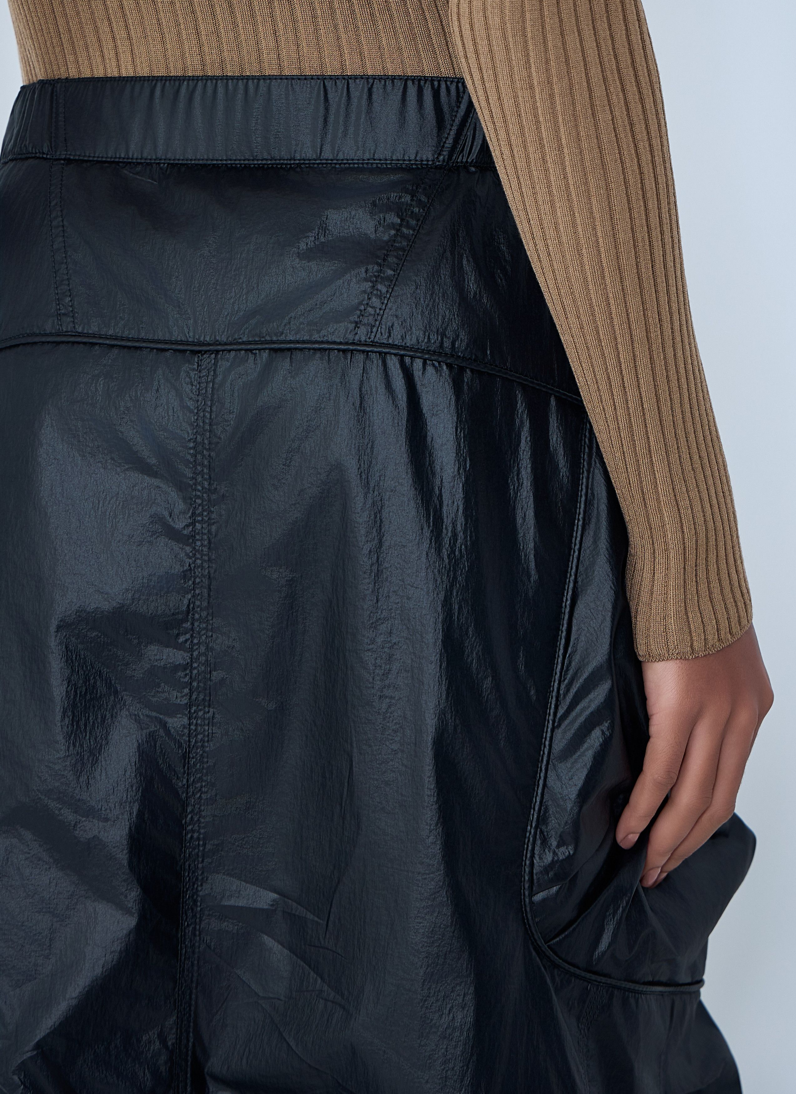 Moncler Technical Midi Skirt Size 30" / US 8 / IT 44 - 6 Thumbnail