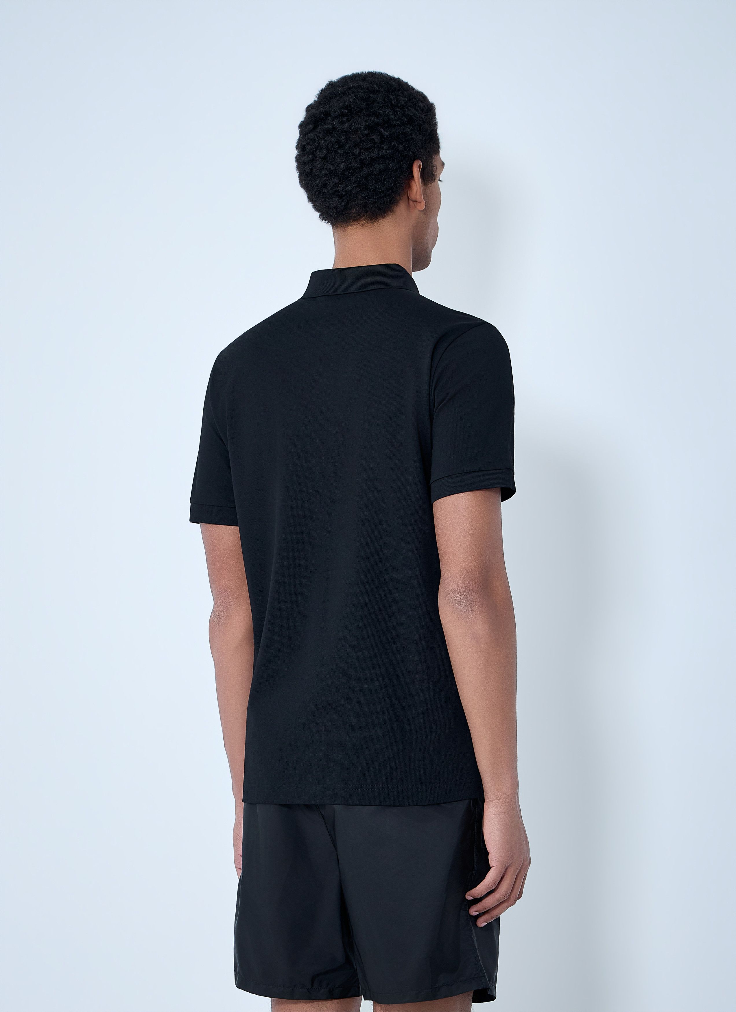 Prada Logo Motif Polo Shirt Size US S / EU 44-46 / 1 - 4 Thumbnail