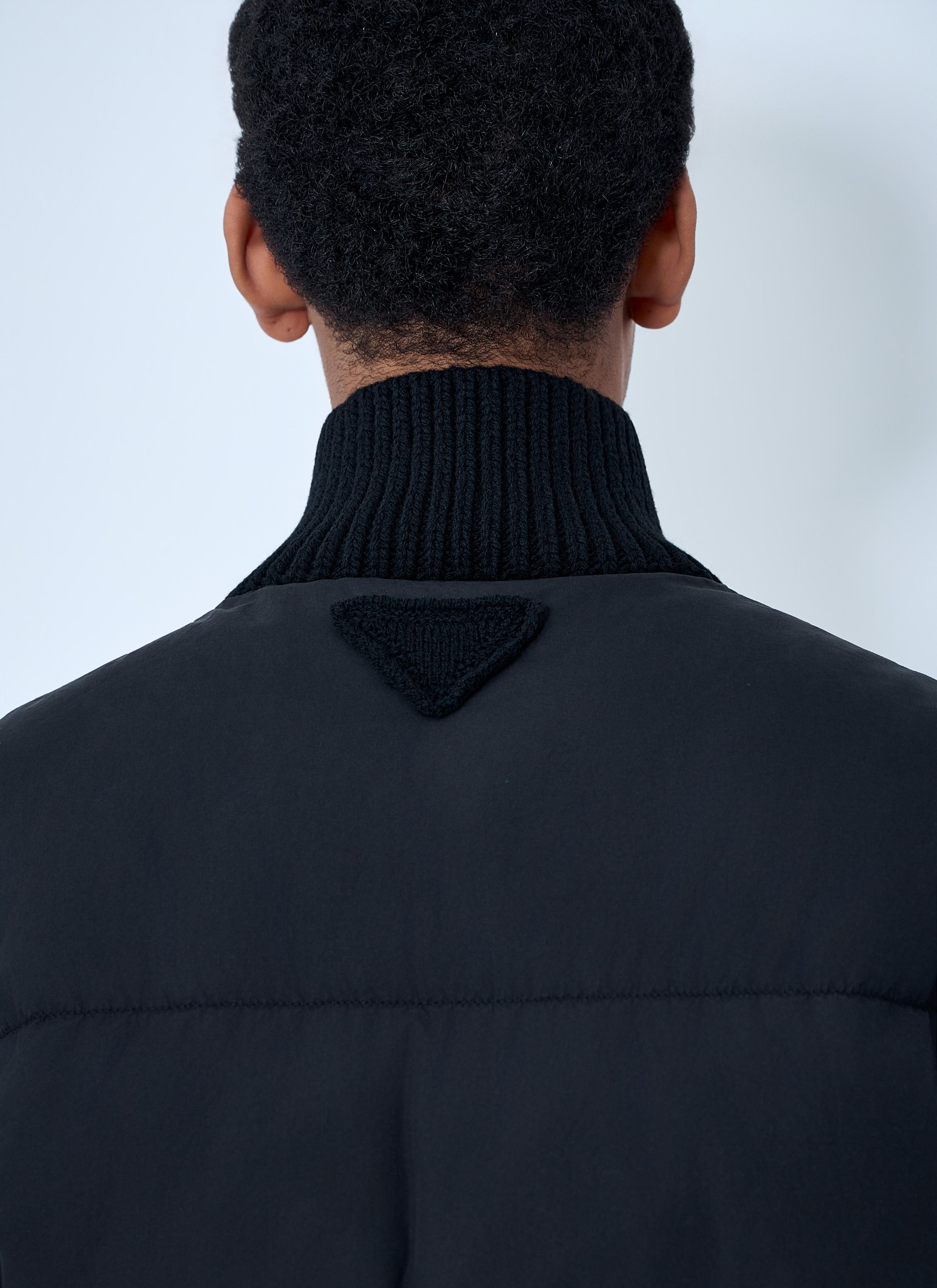 Prada High-Neck Puffer Jacket Size US L / EU 52-54 / 3 - 6 Thumbnail