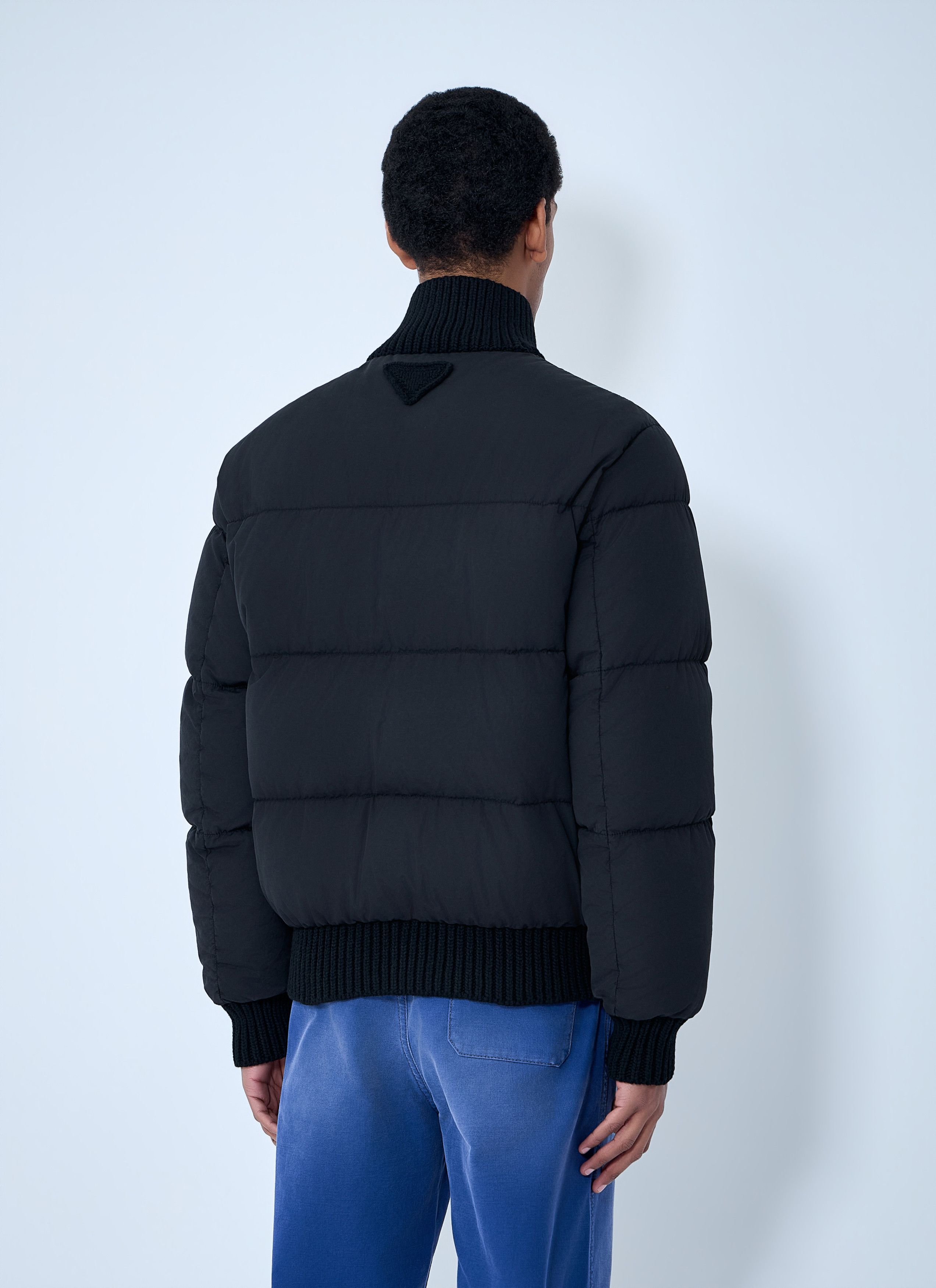 Prada High-Neck Puffer Jacket Size US L / EU 52-54 / 3 - 4 Thumbnail