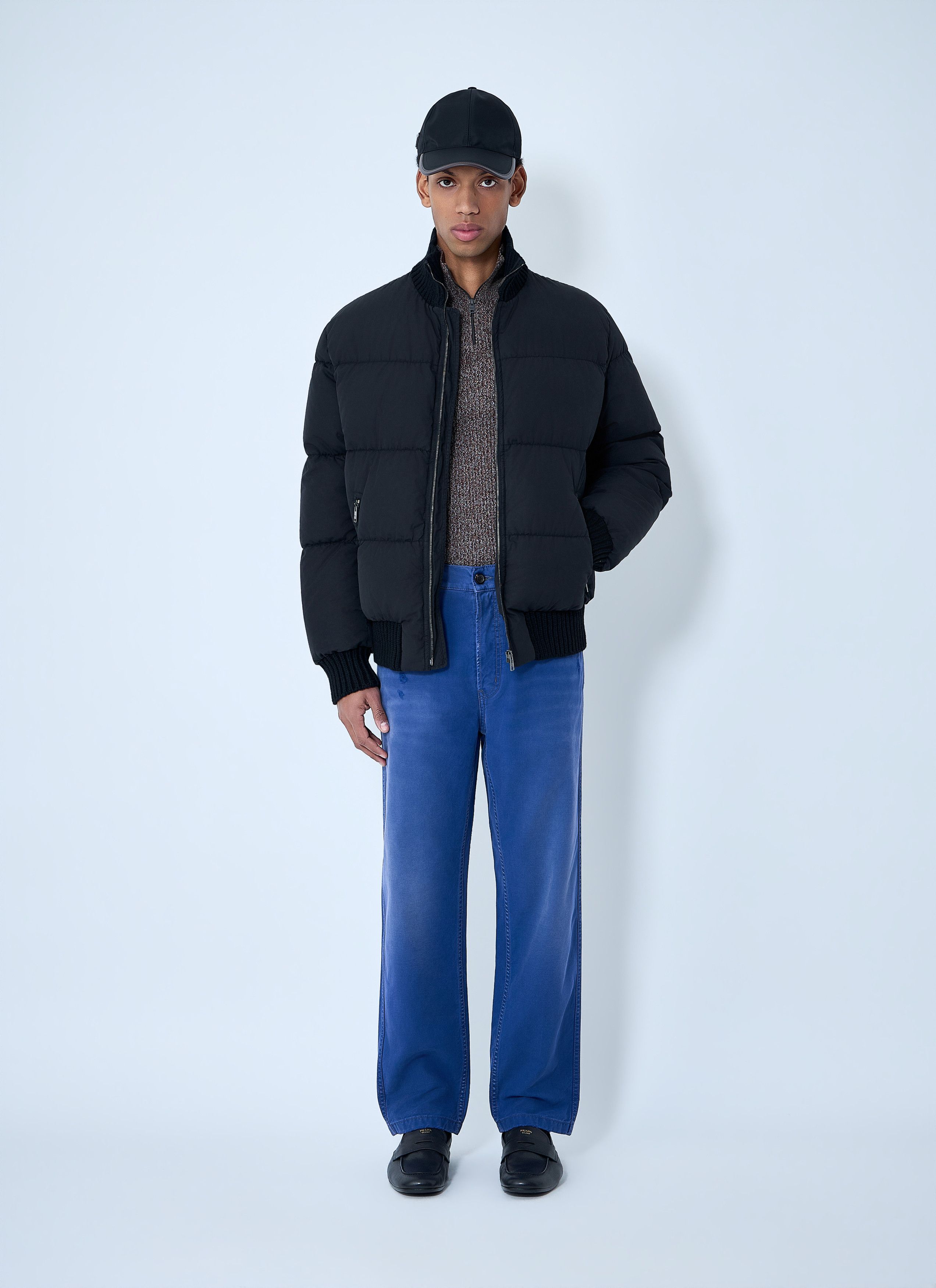 Prada High-Neck Puffer Jacket Size US S / EU 44-46 / 1 - 2 Thumbnail