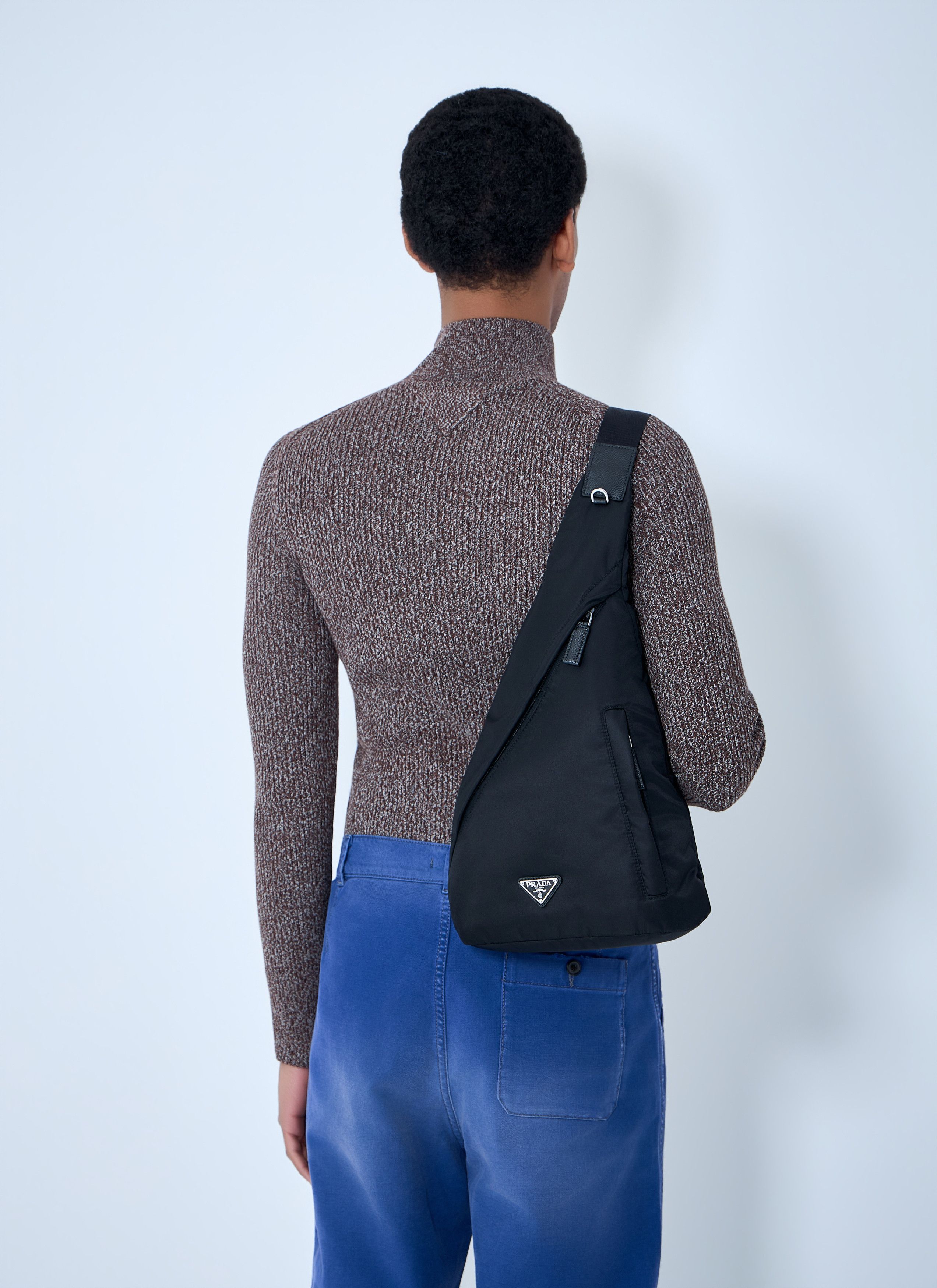 Prada Asymmetric Nylon Sling Bag Size ONE SIZE - 2 Thumbnail
