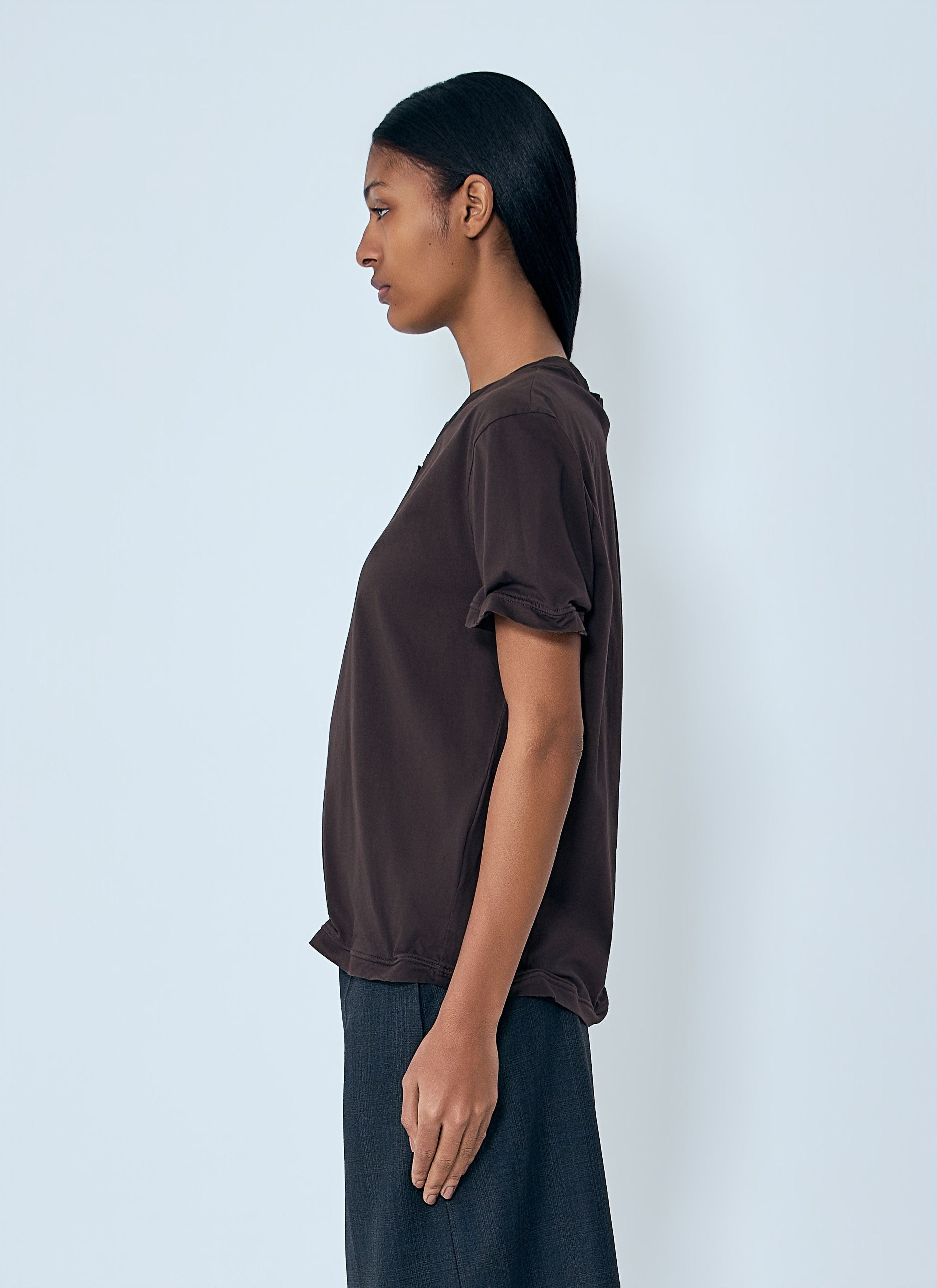 Prada Cotton Jersey T-shirt Size XS / US 0-2 / IT 36-38 - 3 Thumbnail