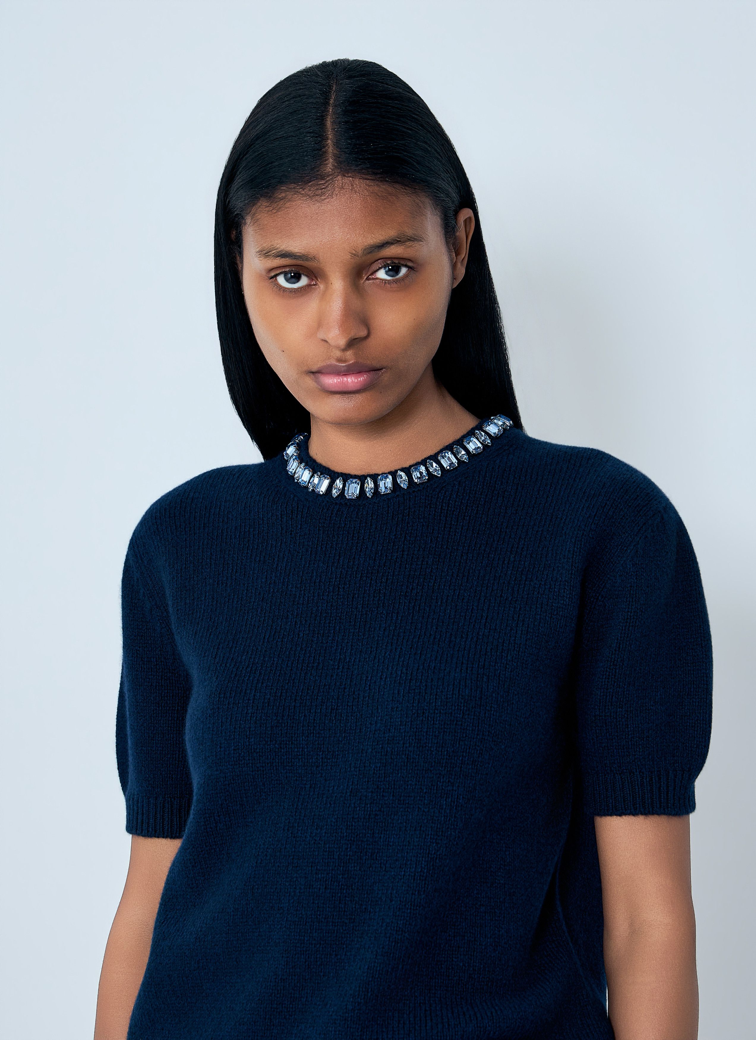 Prada Wool and Cashmere Crew-Neck Sweater Size M / US 6-8 / IT 42-44 - 5 Thumbnail