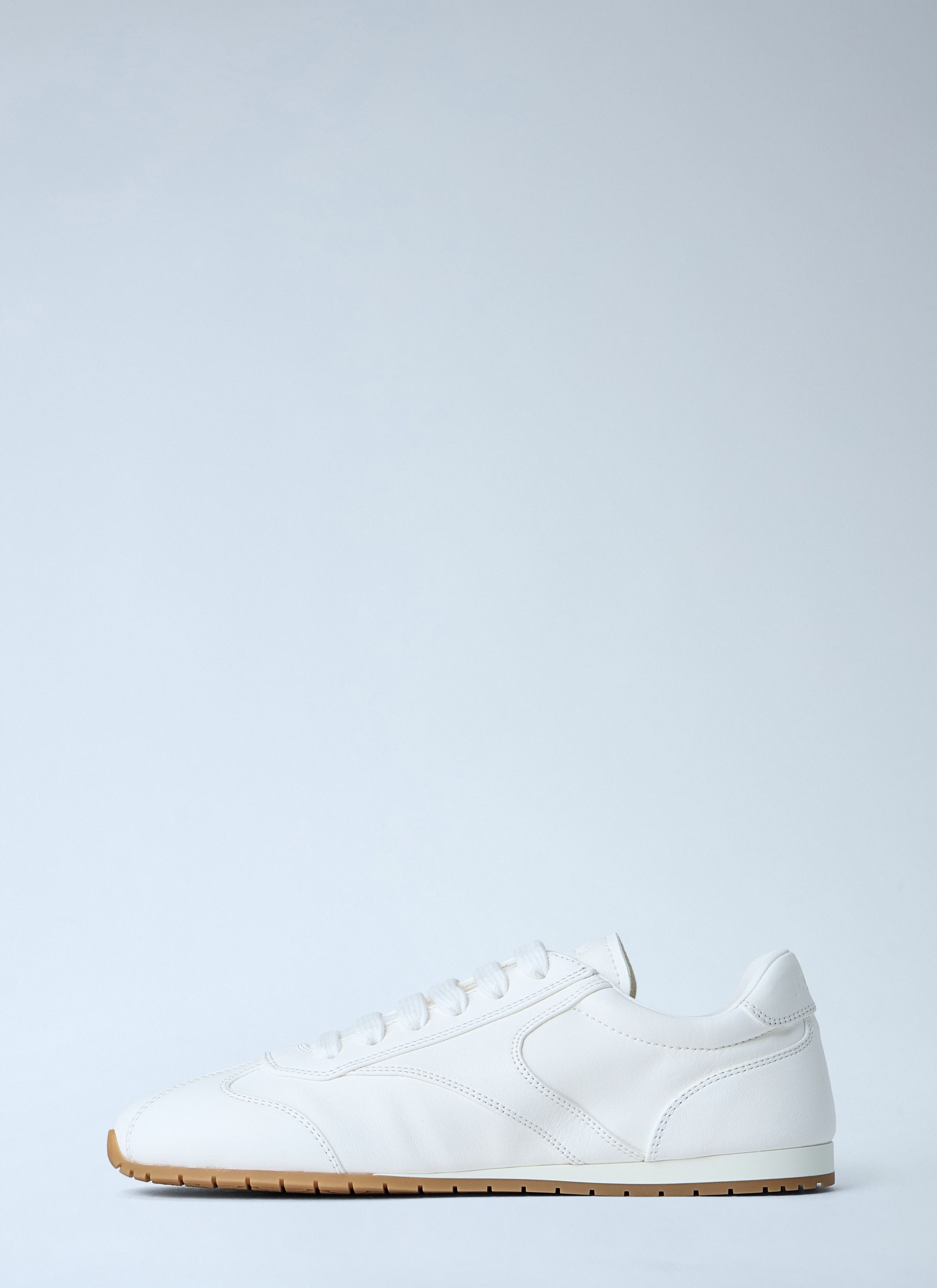 Prada Nappa Leather Sneakers Size US 7 / IT 37 - 4 Thumbnail