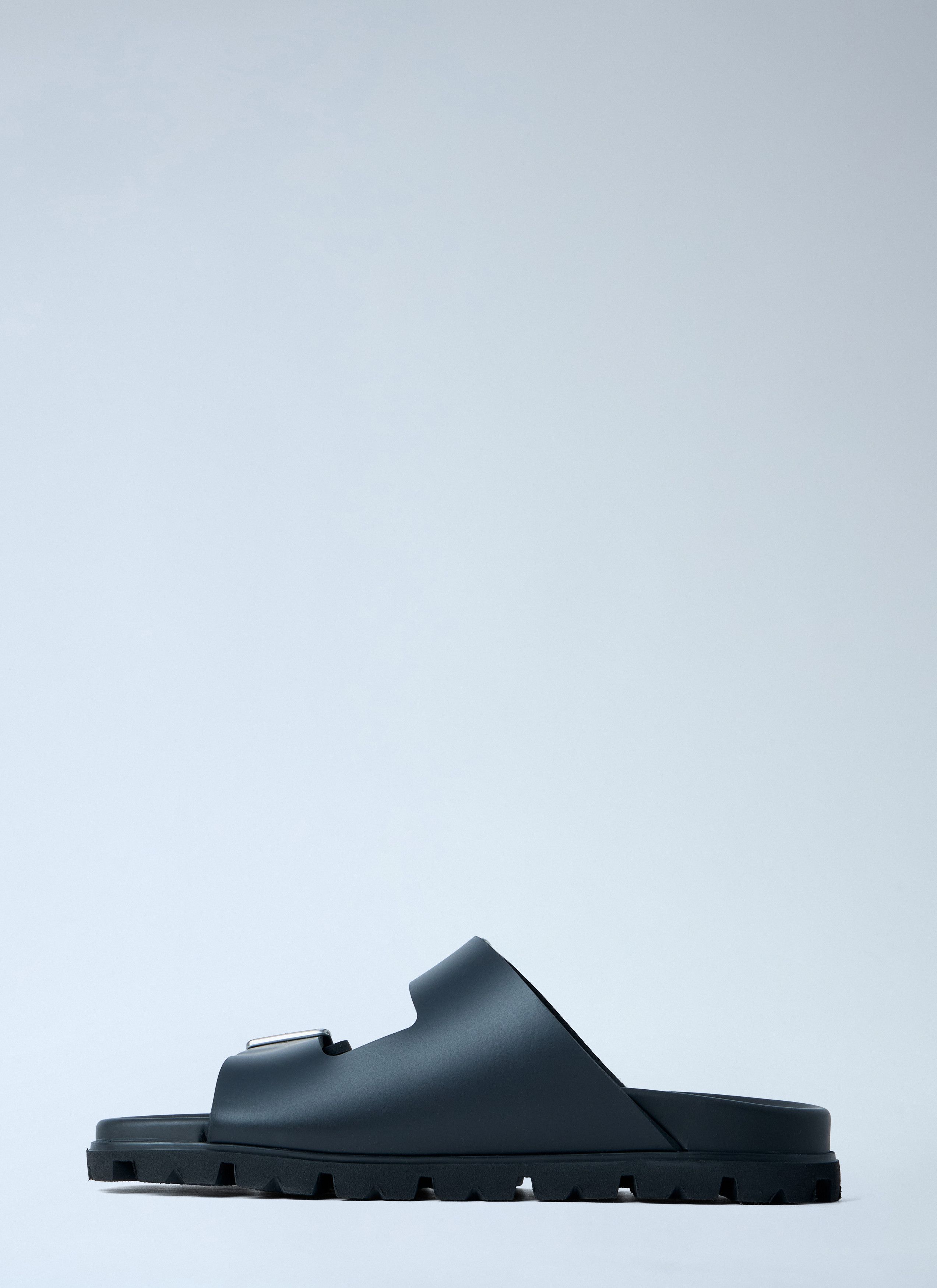 Prada Rubber Slides Size US 7 / IT 37 - 4 Thumbnail